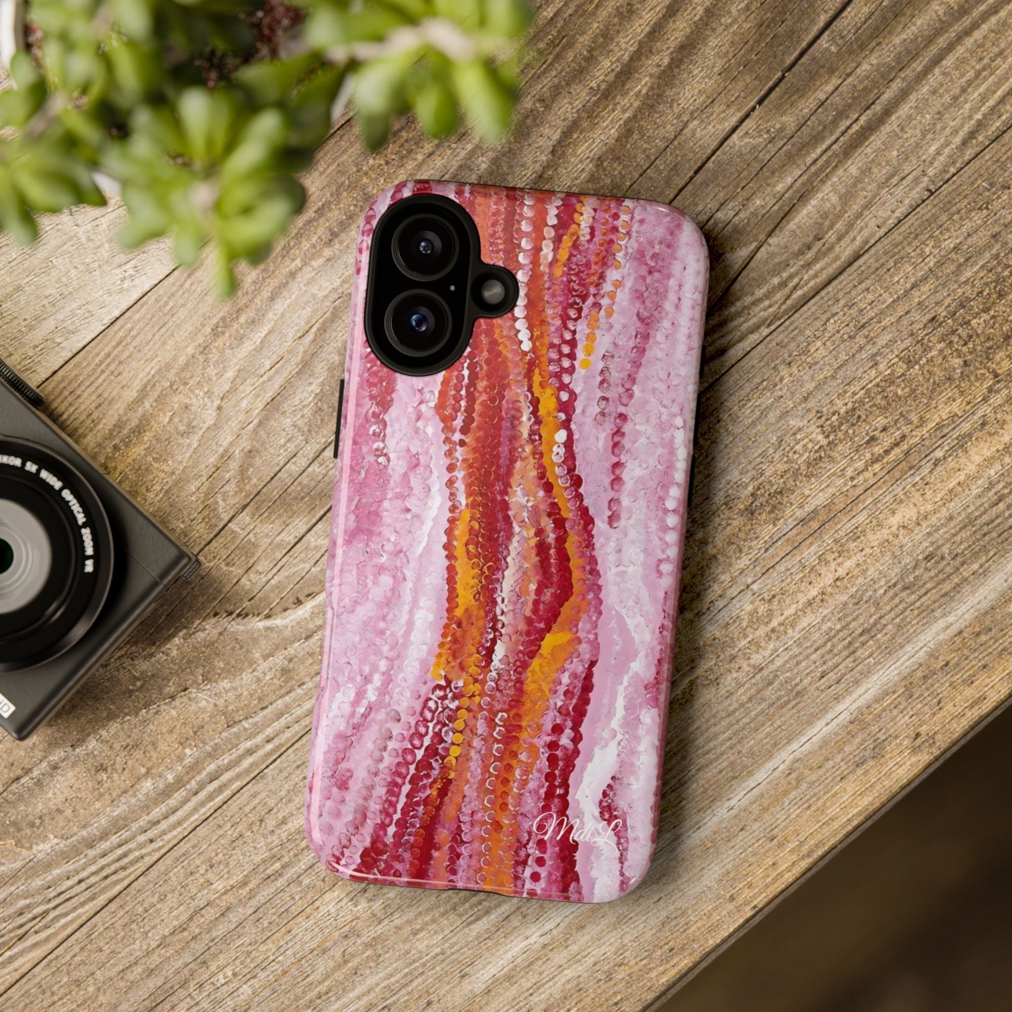 Artsy Dotted | Deep Pink - Mare di Luna