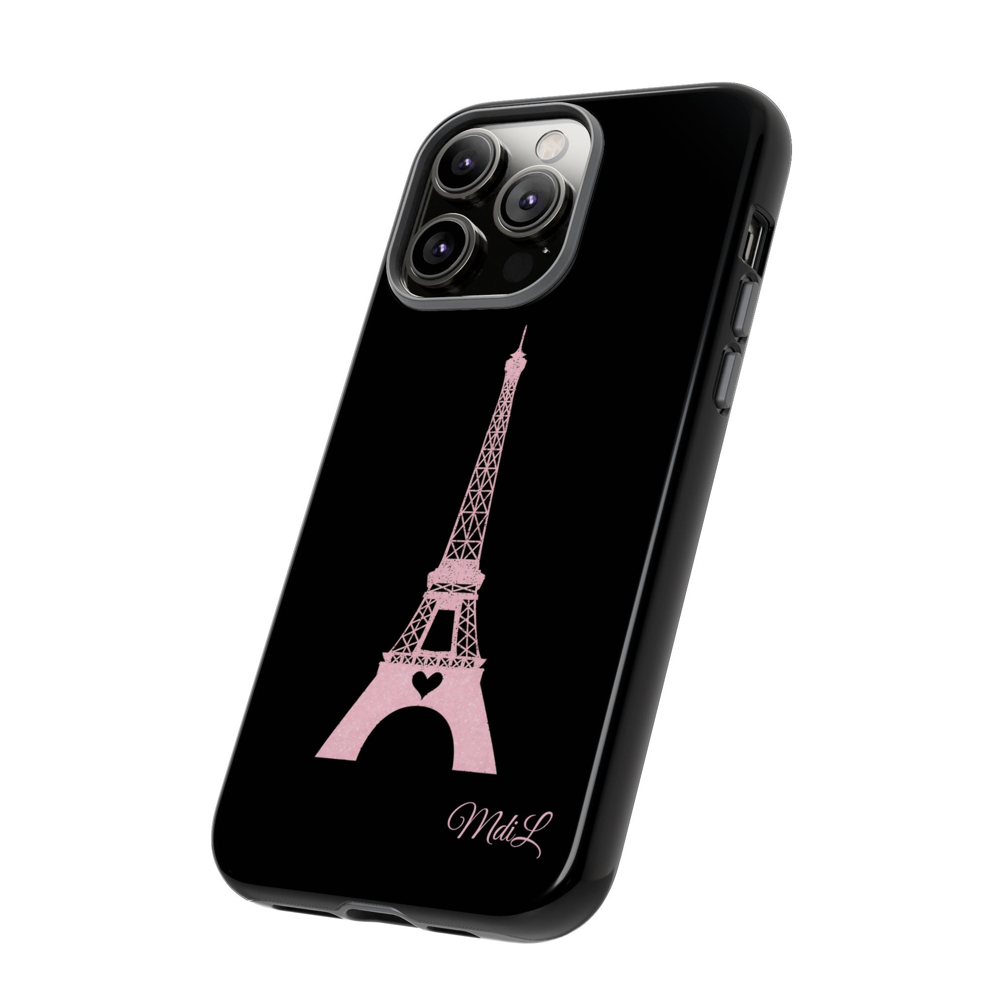 Eiffel Tower | Pink & Black - Mare di Luna