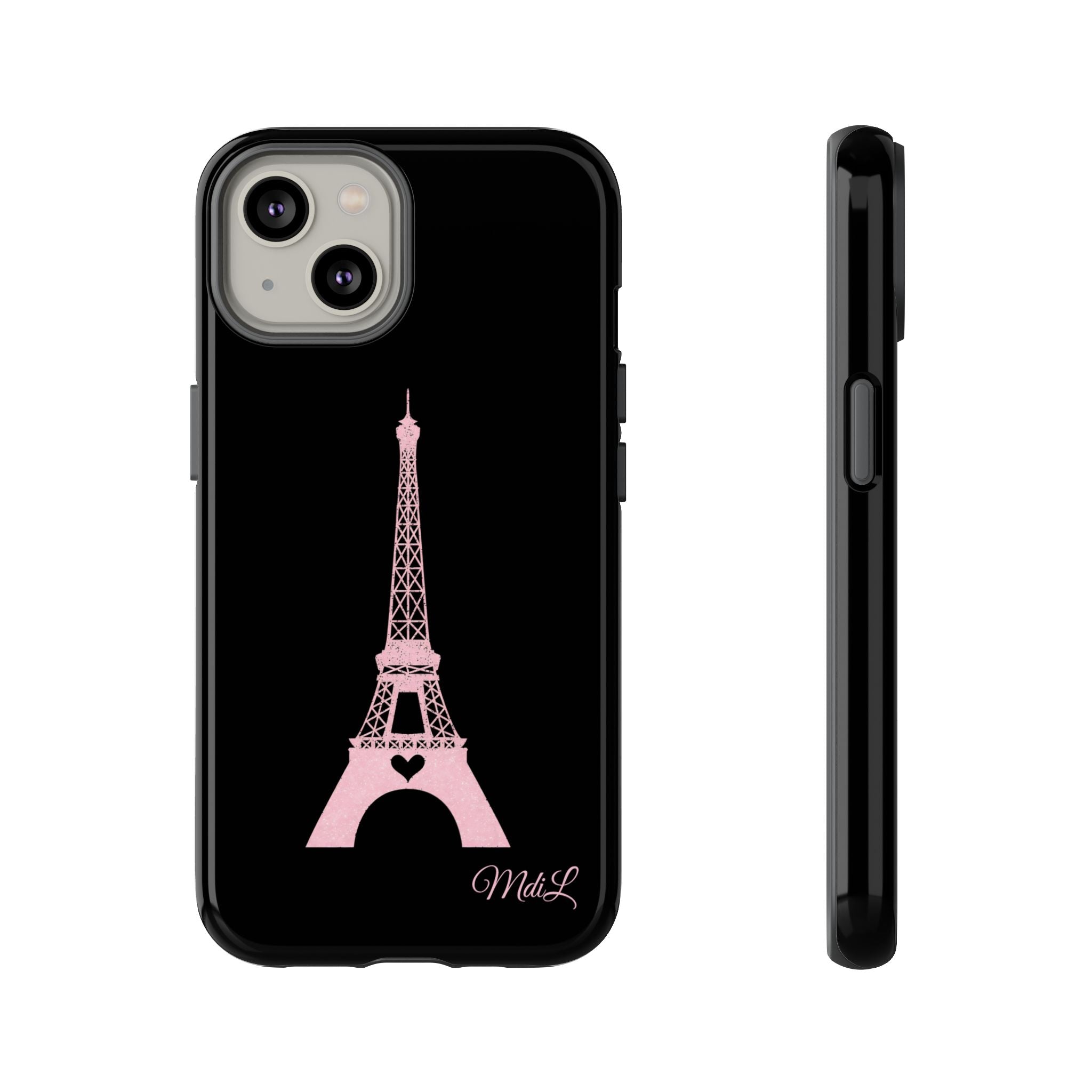 Eiffel Tower | Pink & Black - Mare di Luna