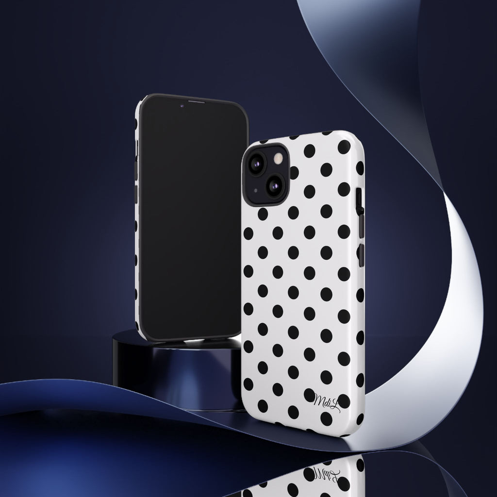 Polka Dots | Black and White - Mare di Luna