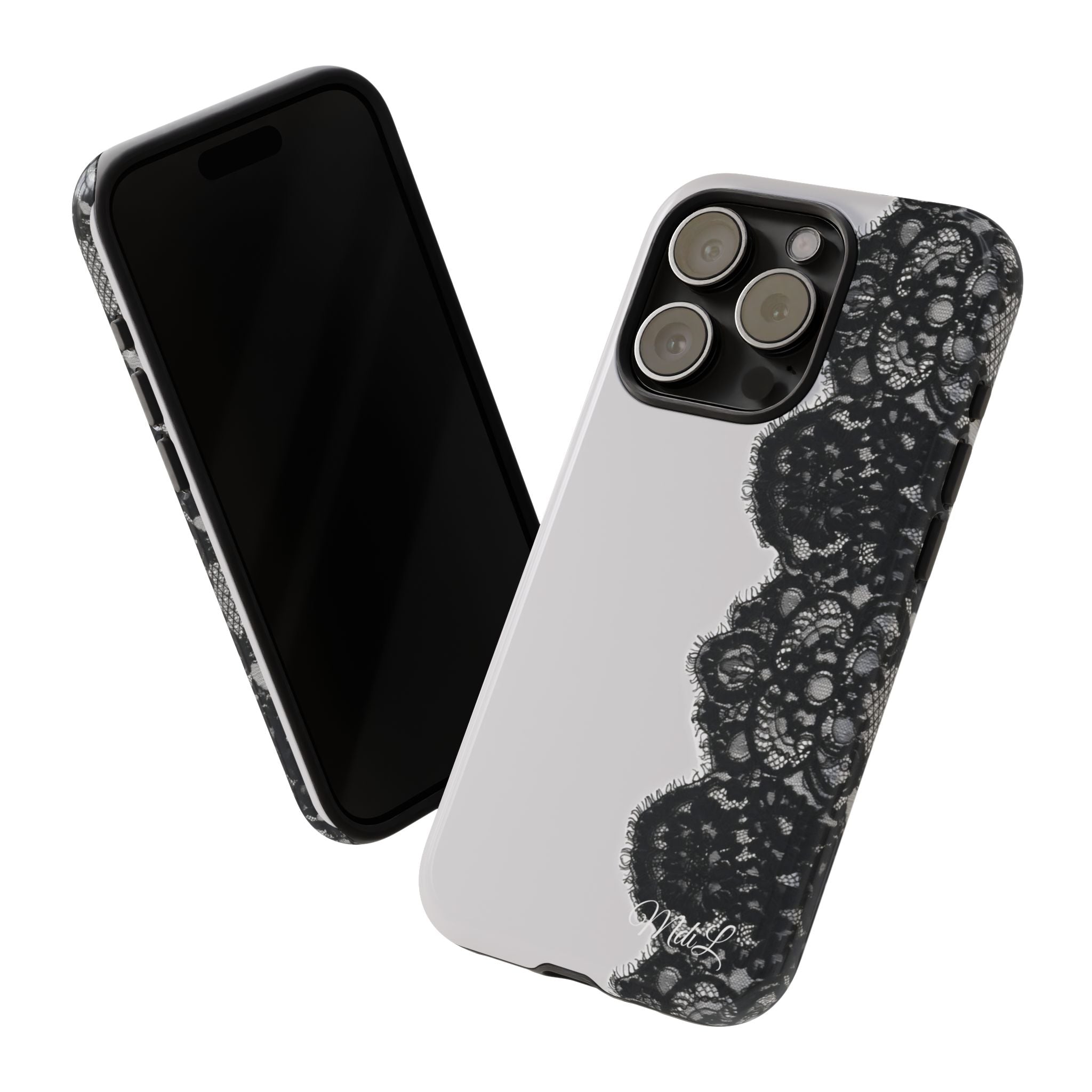 Lace | Black and White - Mare di Luna