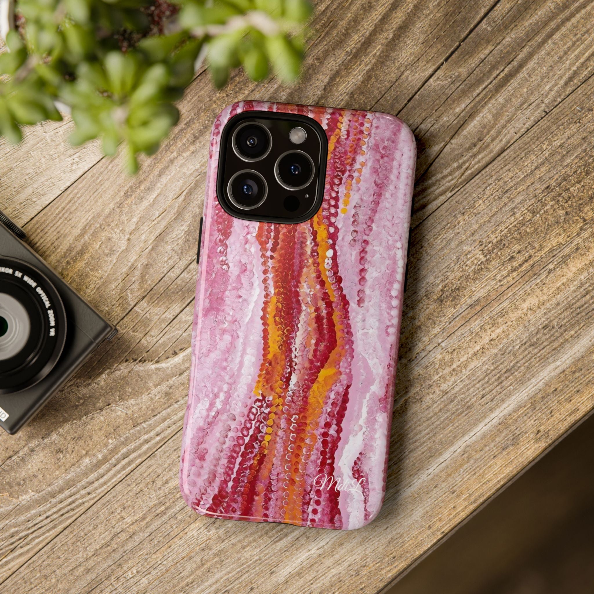 Artsy Dotted | Deep Pink - Mare di Luna