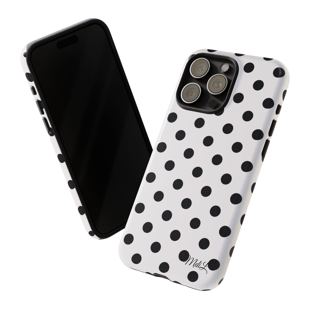 Polka Dots | Black and White - Mare di Luna