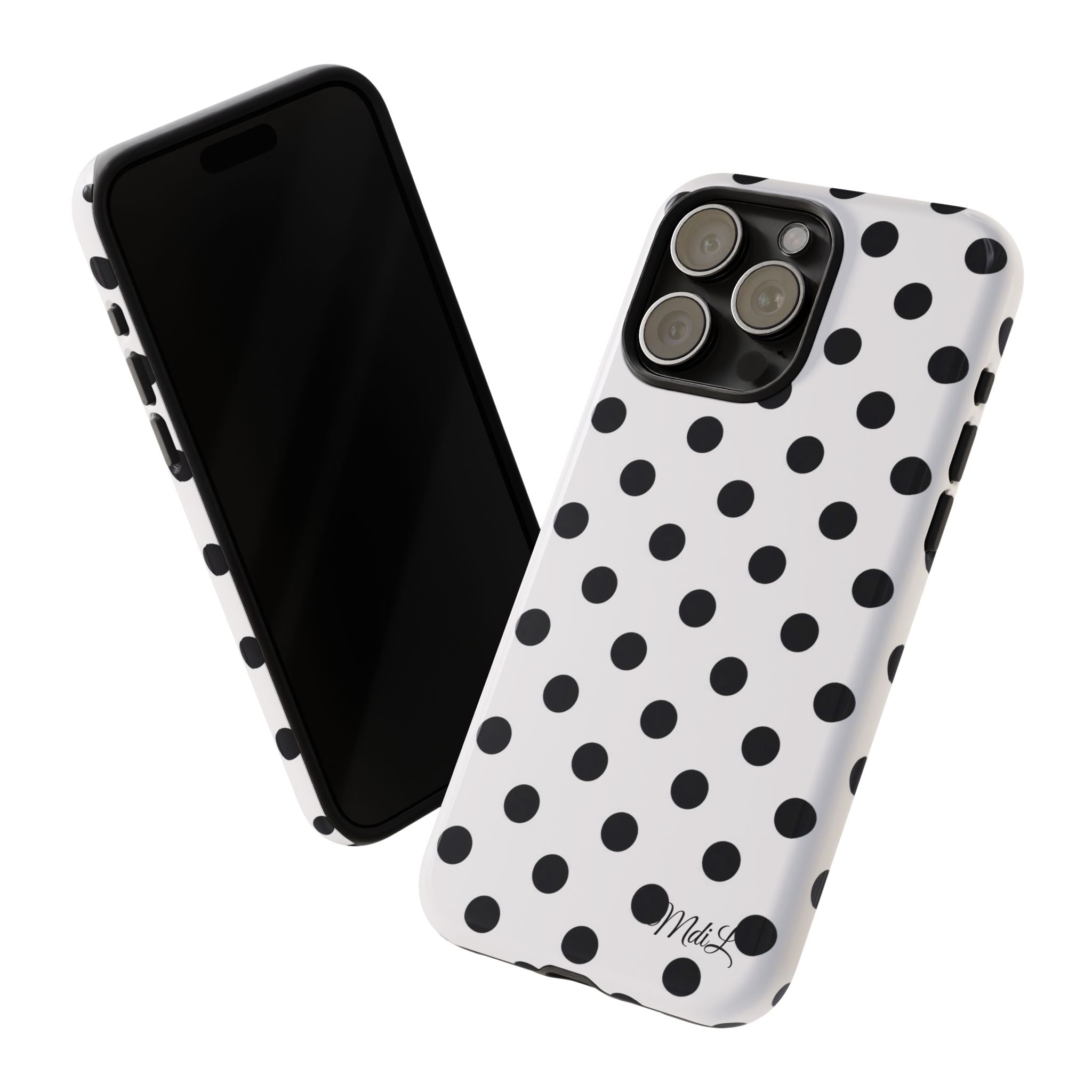 Polka Dots | Black and White - Mare di Luna