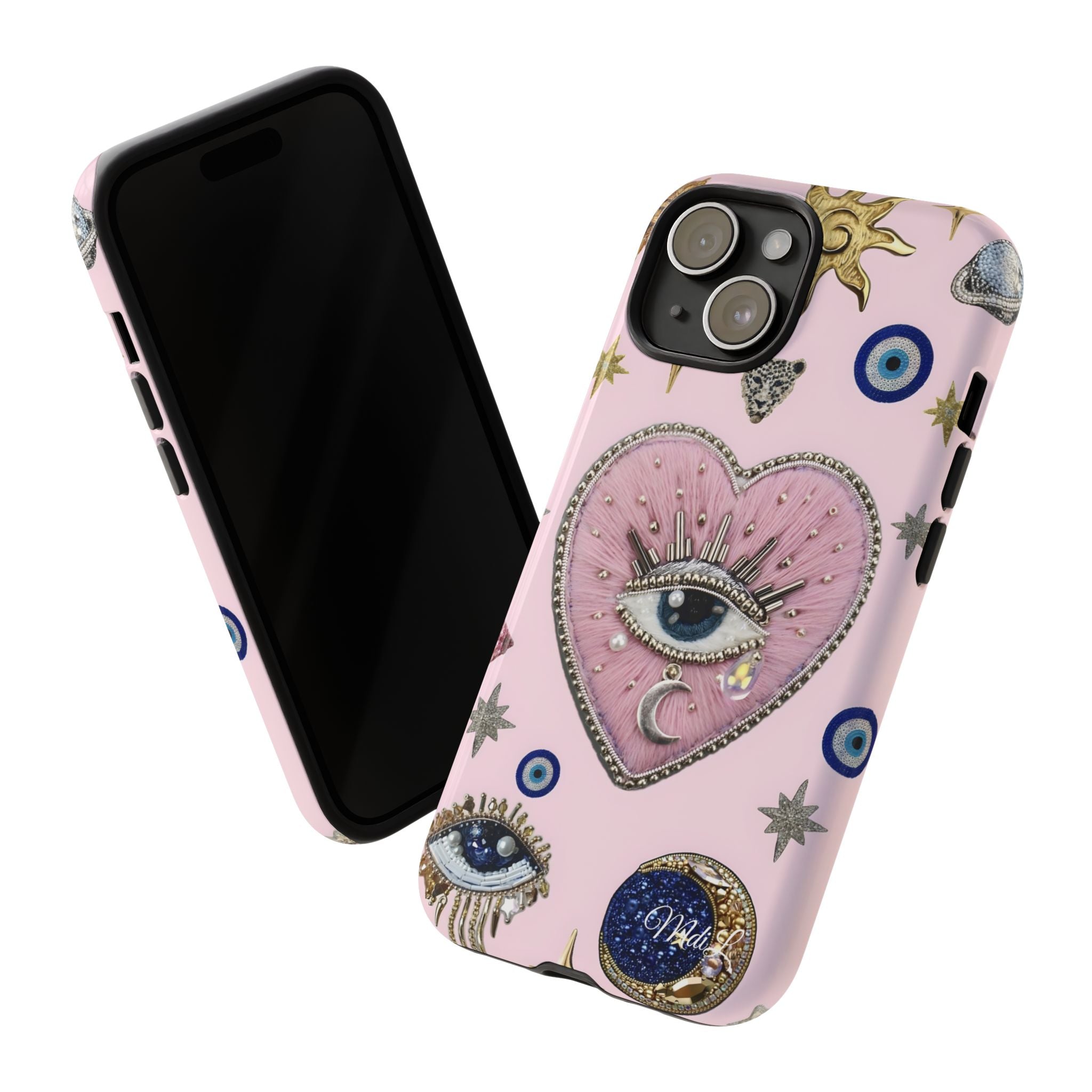 Evil Eye | Pink Heart - Mare di Luna