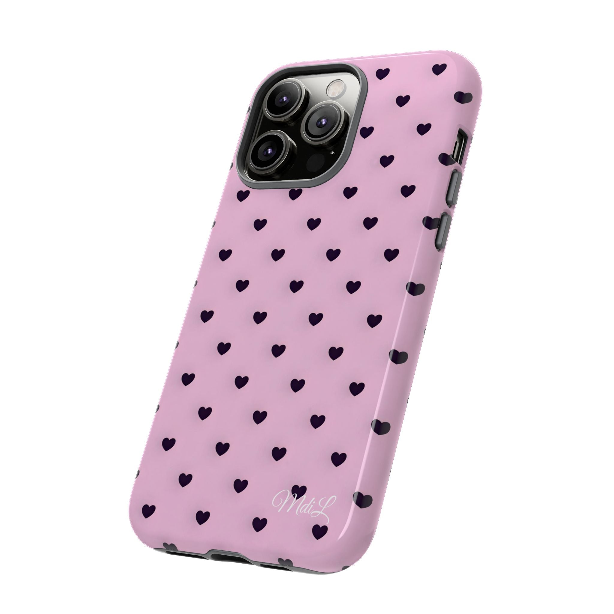 Dotted Hearts | Pink - Mare di Luna