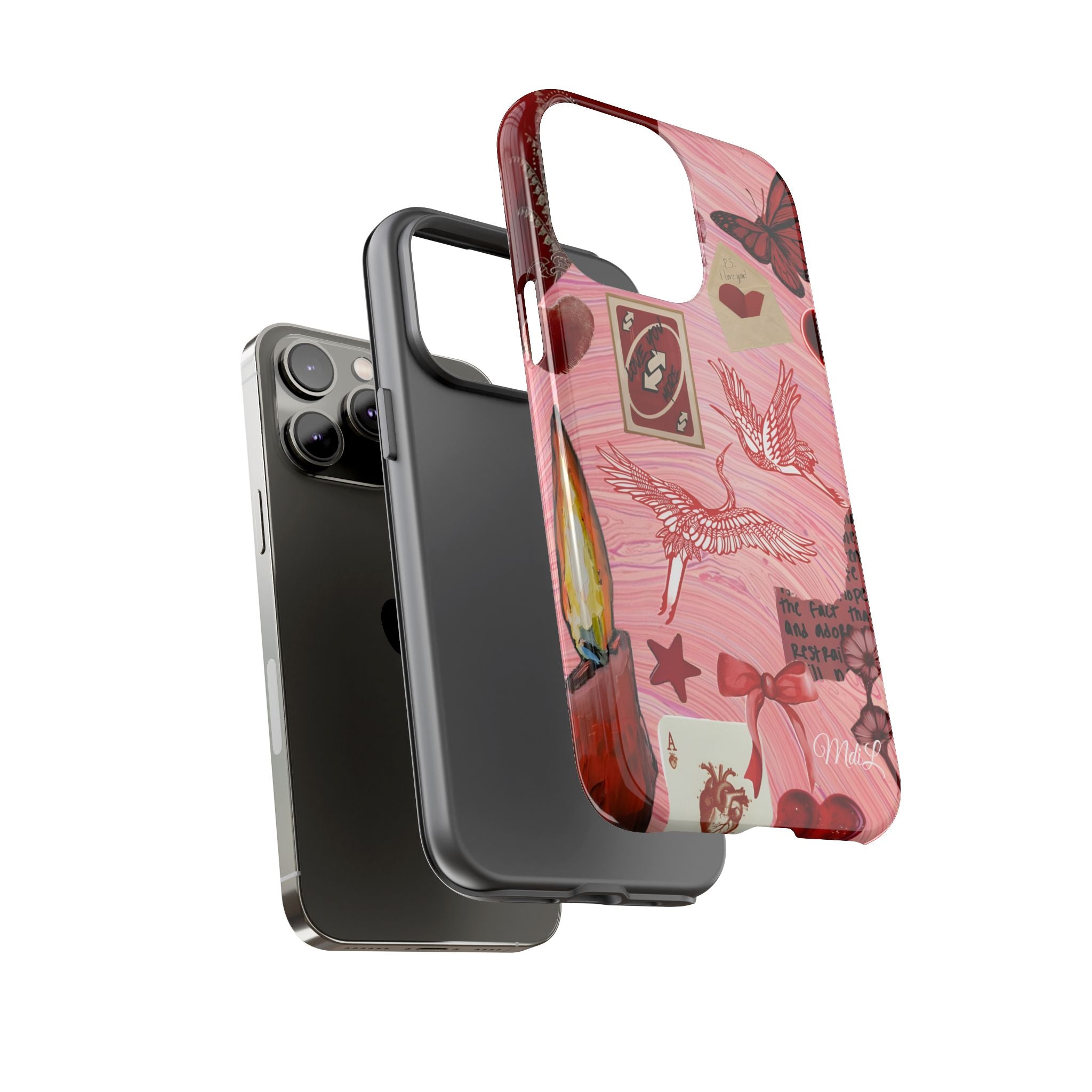 Valentine's Collage | Vintage - Mare di Luna