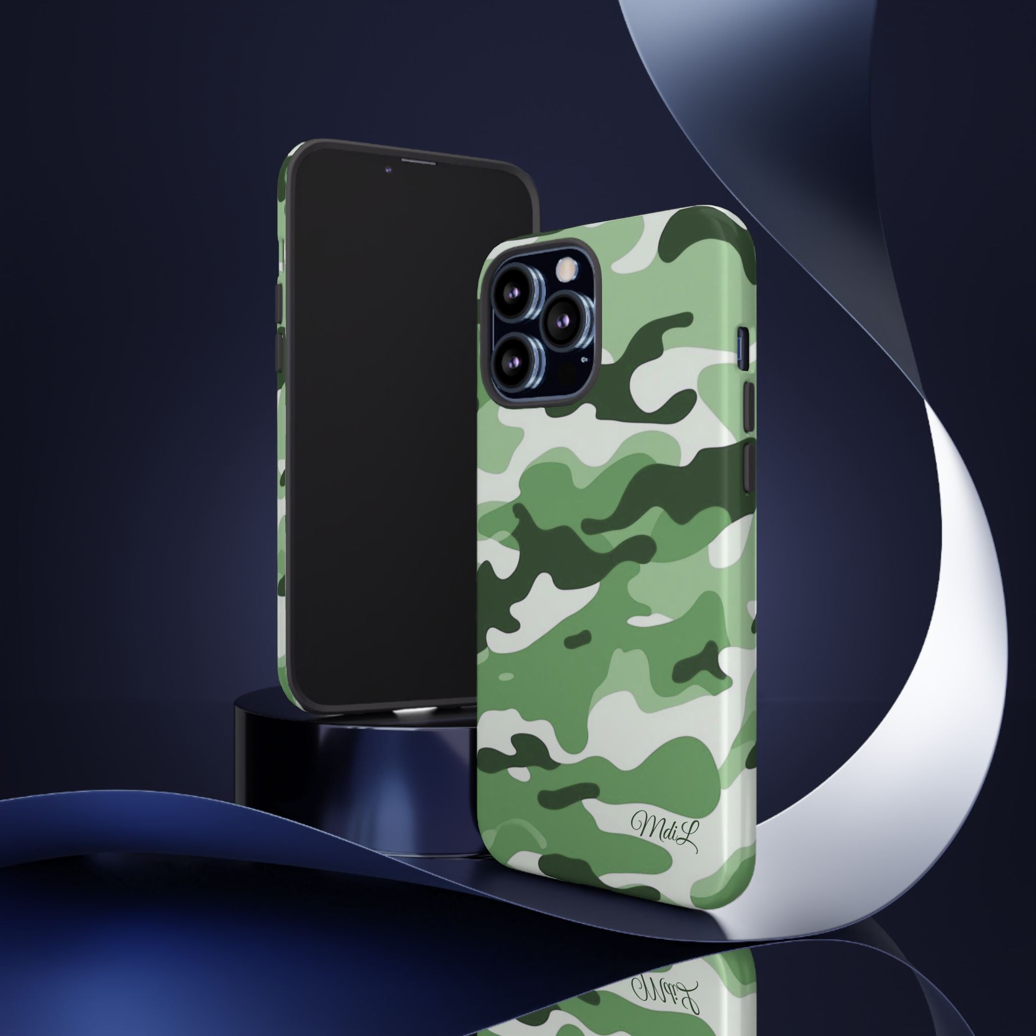 Mint Camo iPhone Case