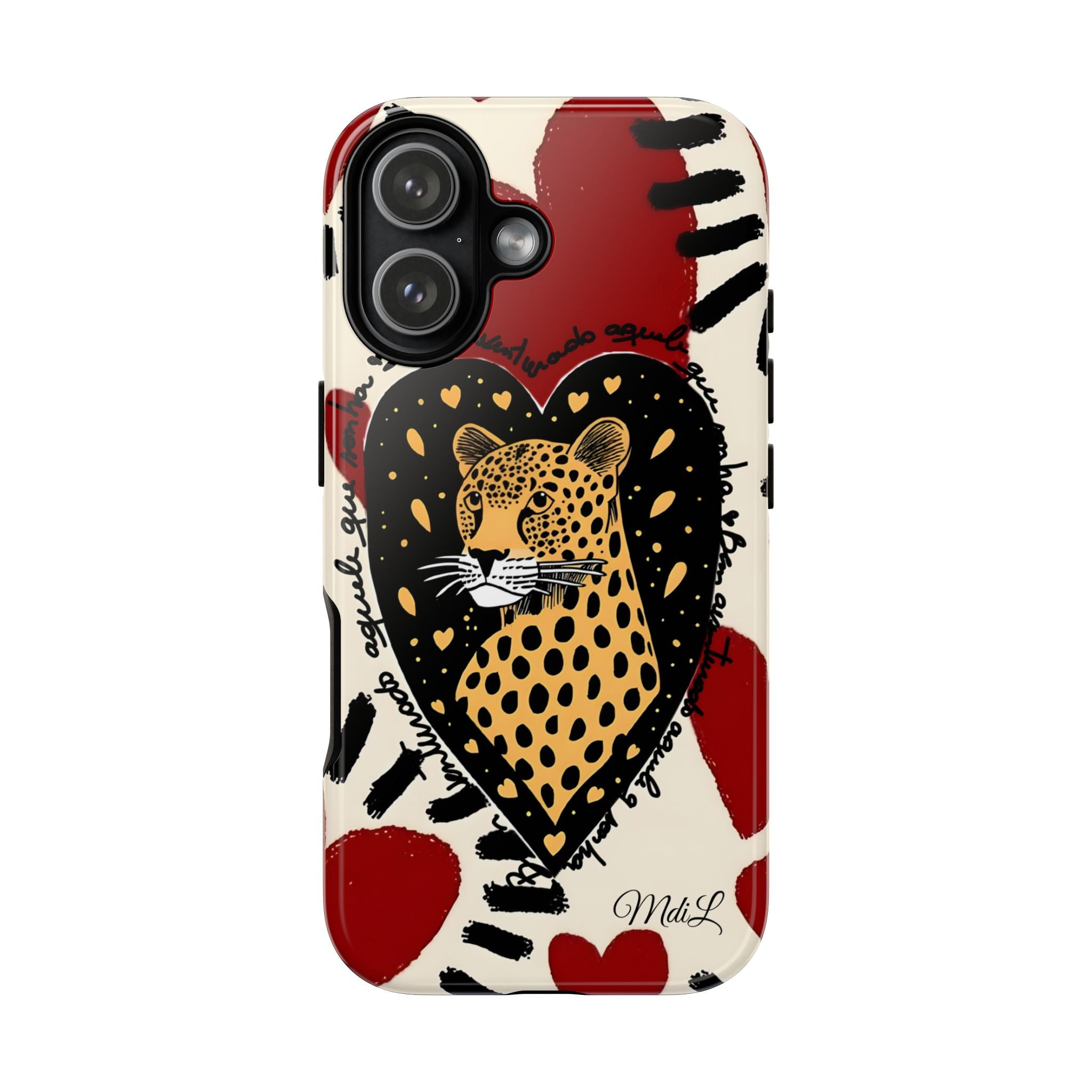 Leopard | Red Hearts - Mare di Luna