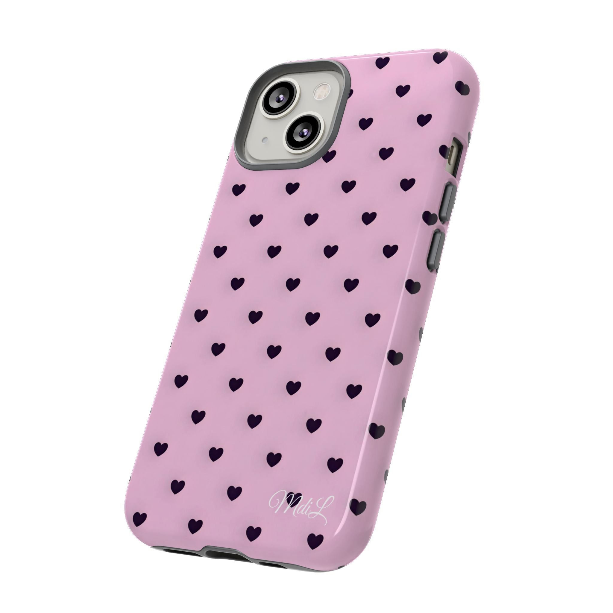 Dotted Hearts | Pink - Mare di Luna