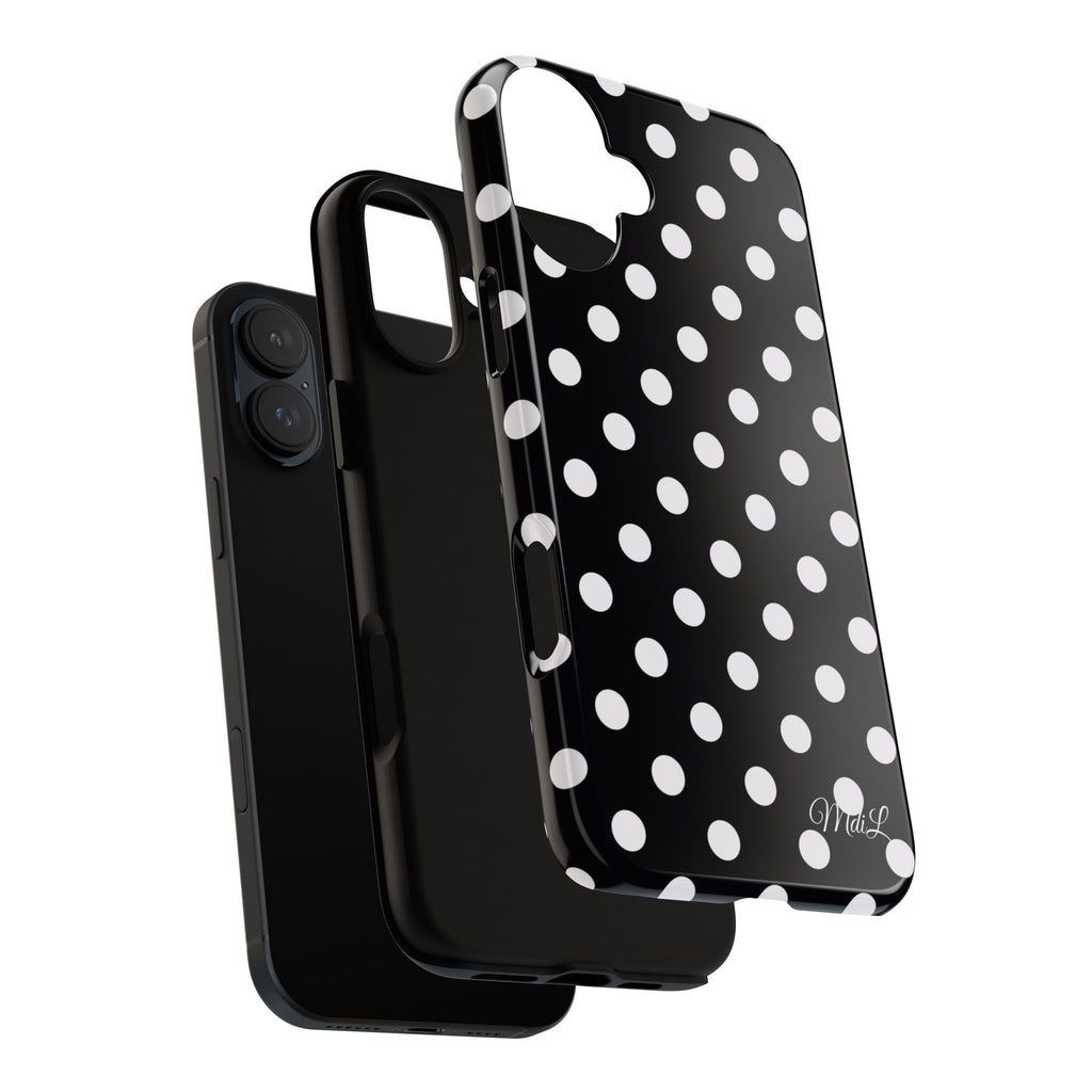 Polka Dots | White and Black - Mare di Luna