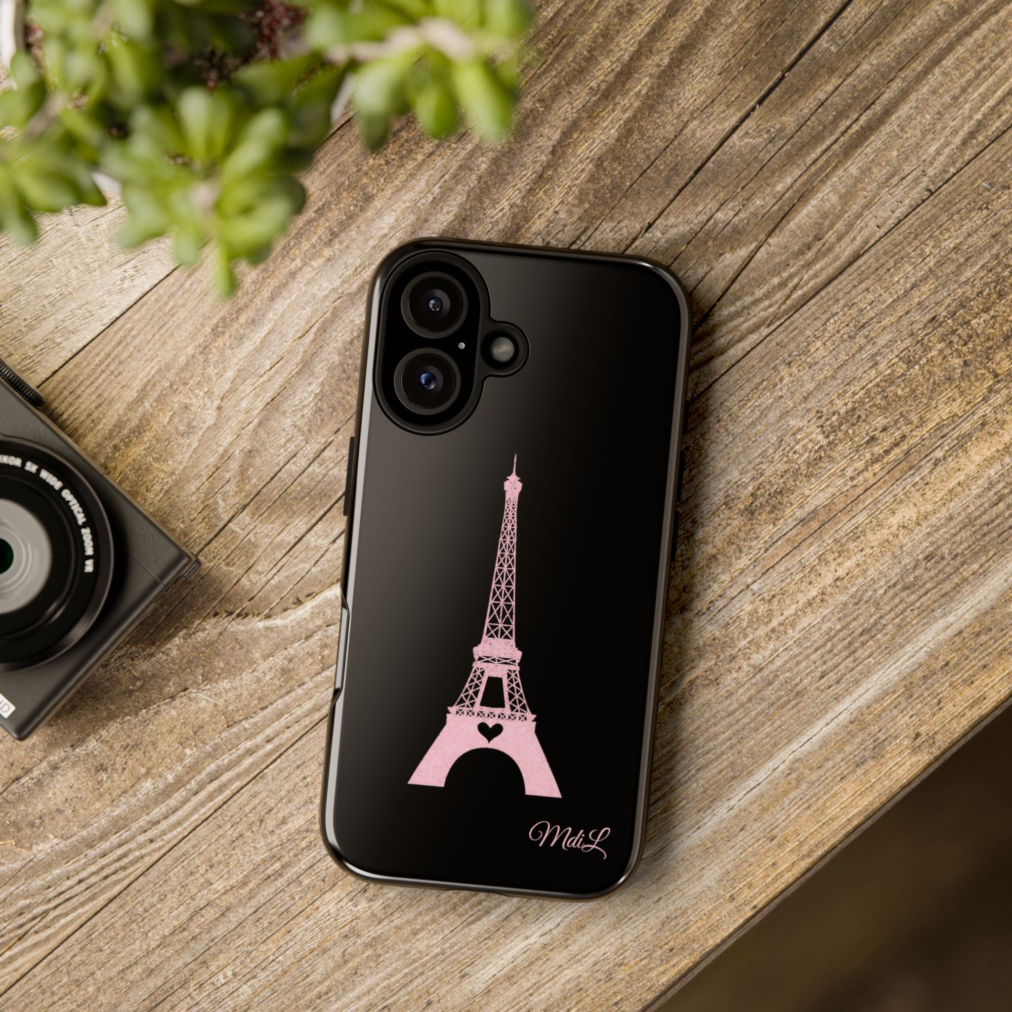 Eiffel Tower | Pink & Black - Mare di Luna