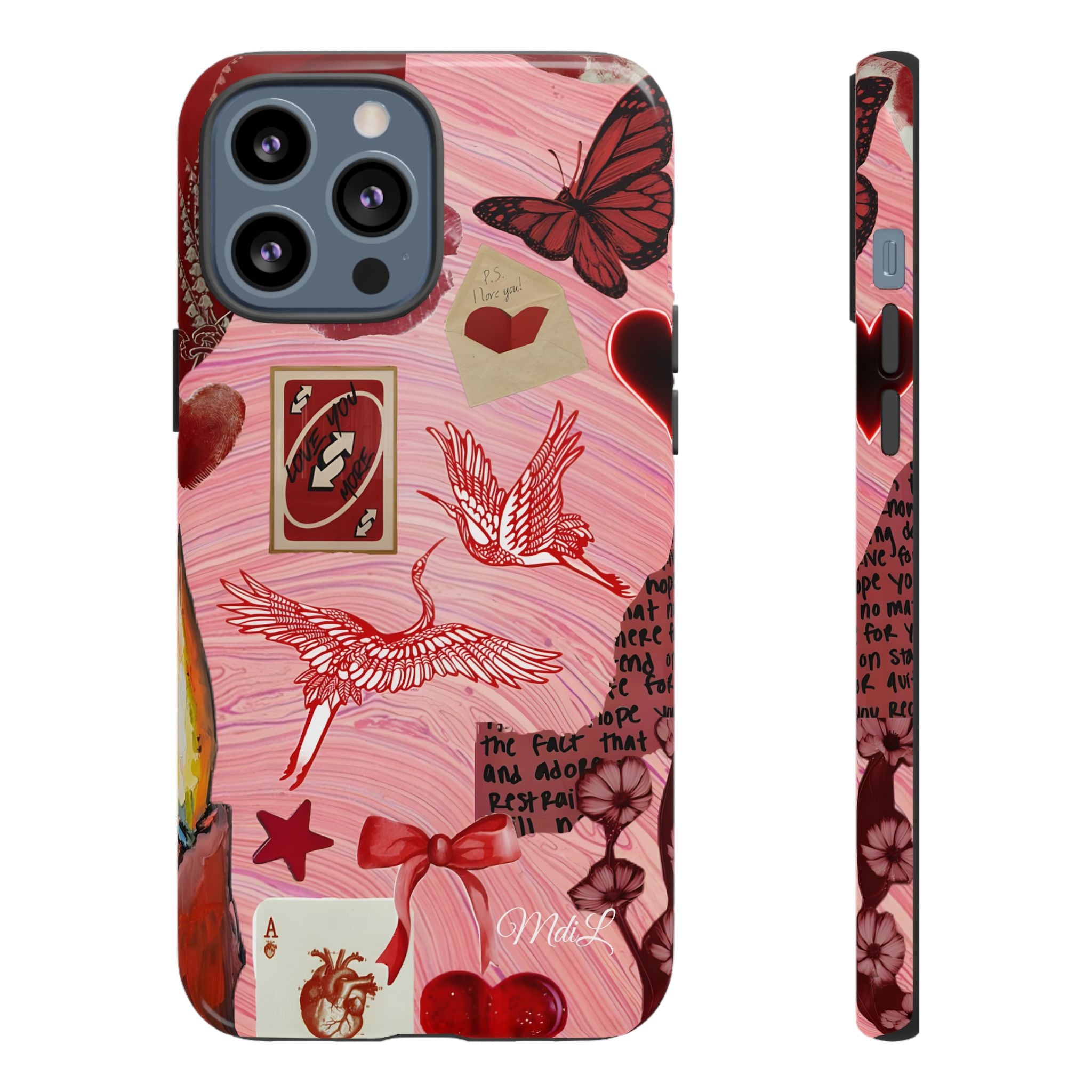 Valentine's Collage | Vintage - Mare di Luna