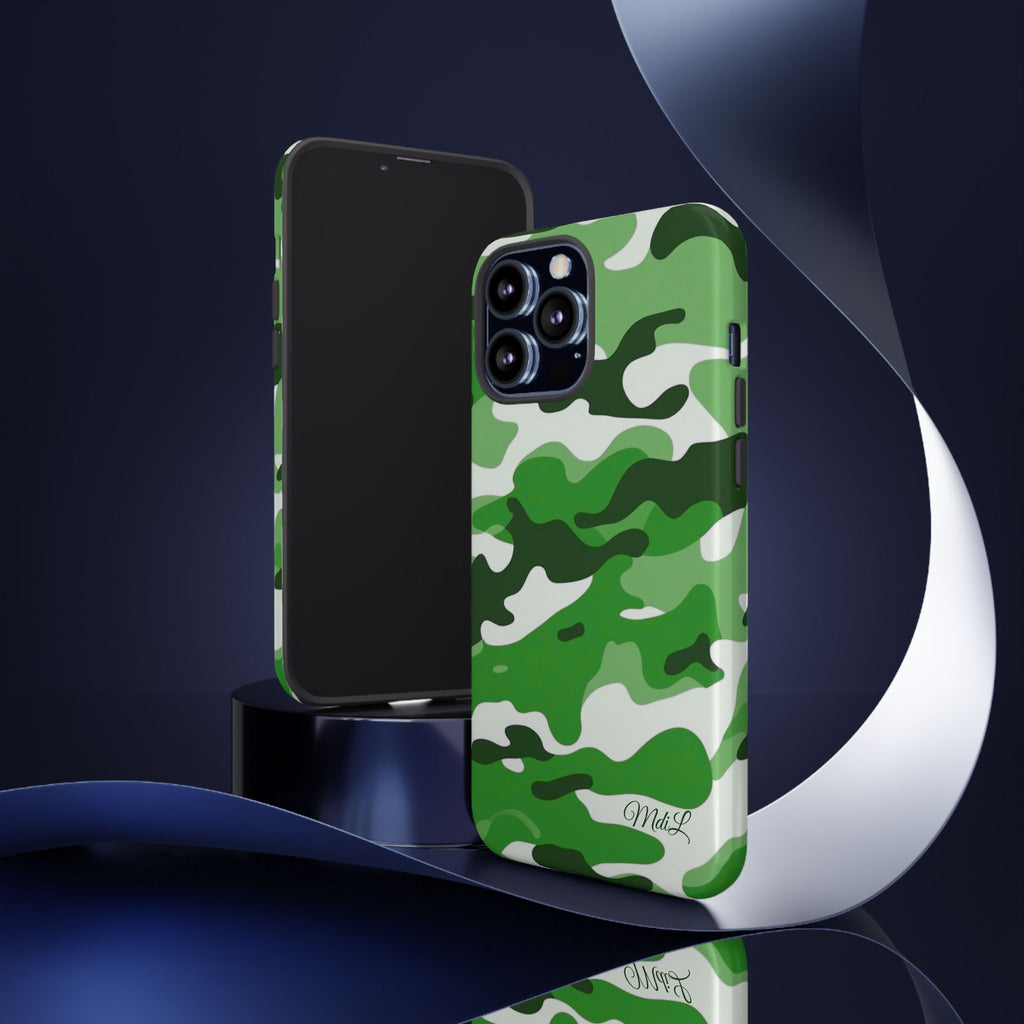 Green Camo iPhone Case