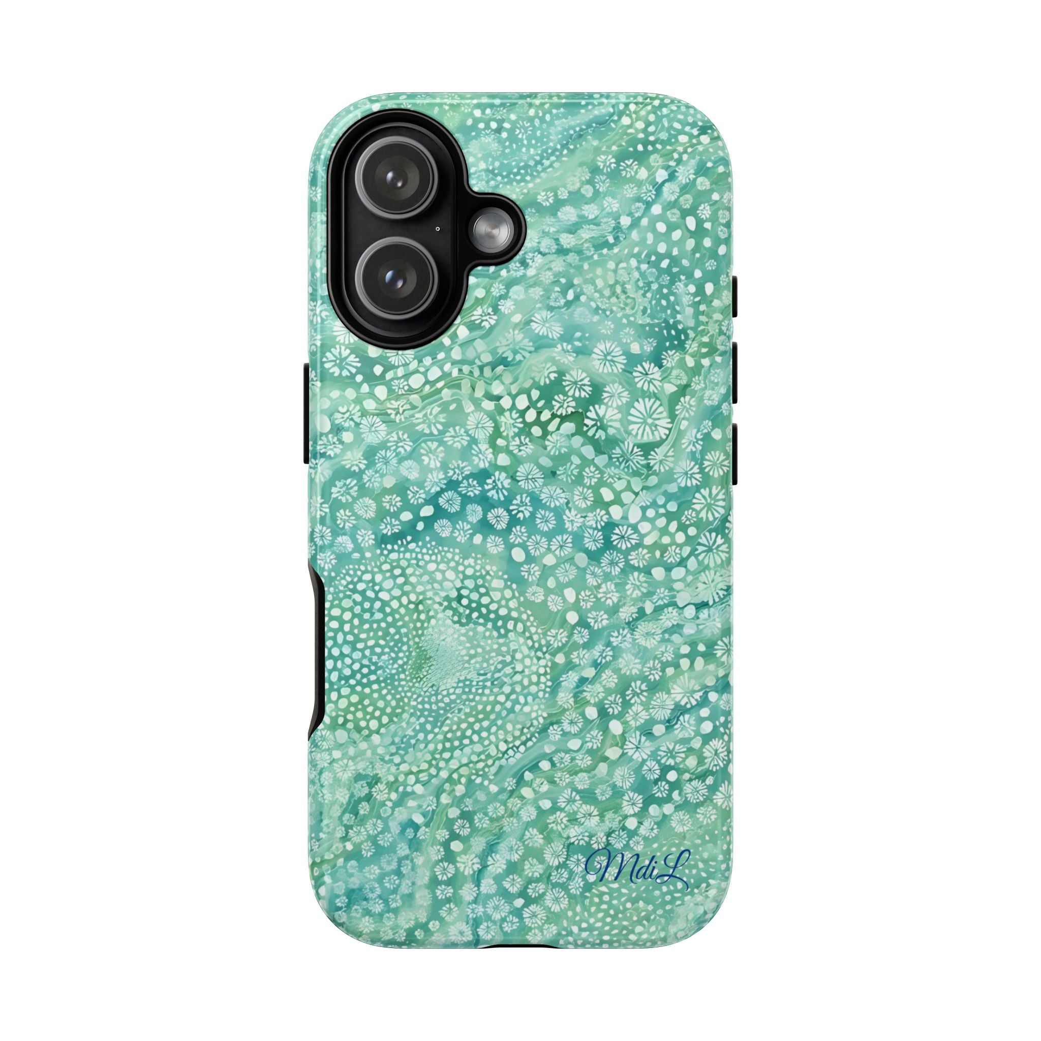 Teal Florals