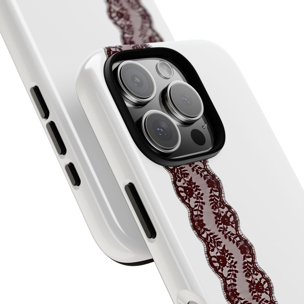 Lace | Red and White - Mare di Luna