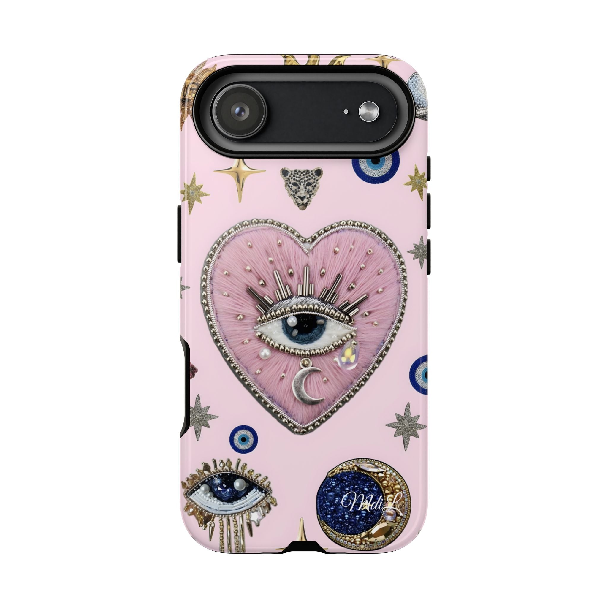 Evil Eye | Pink Heart - Mare di Luna