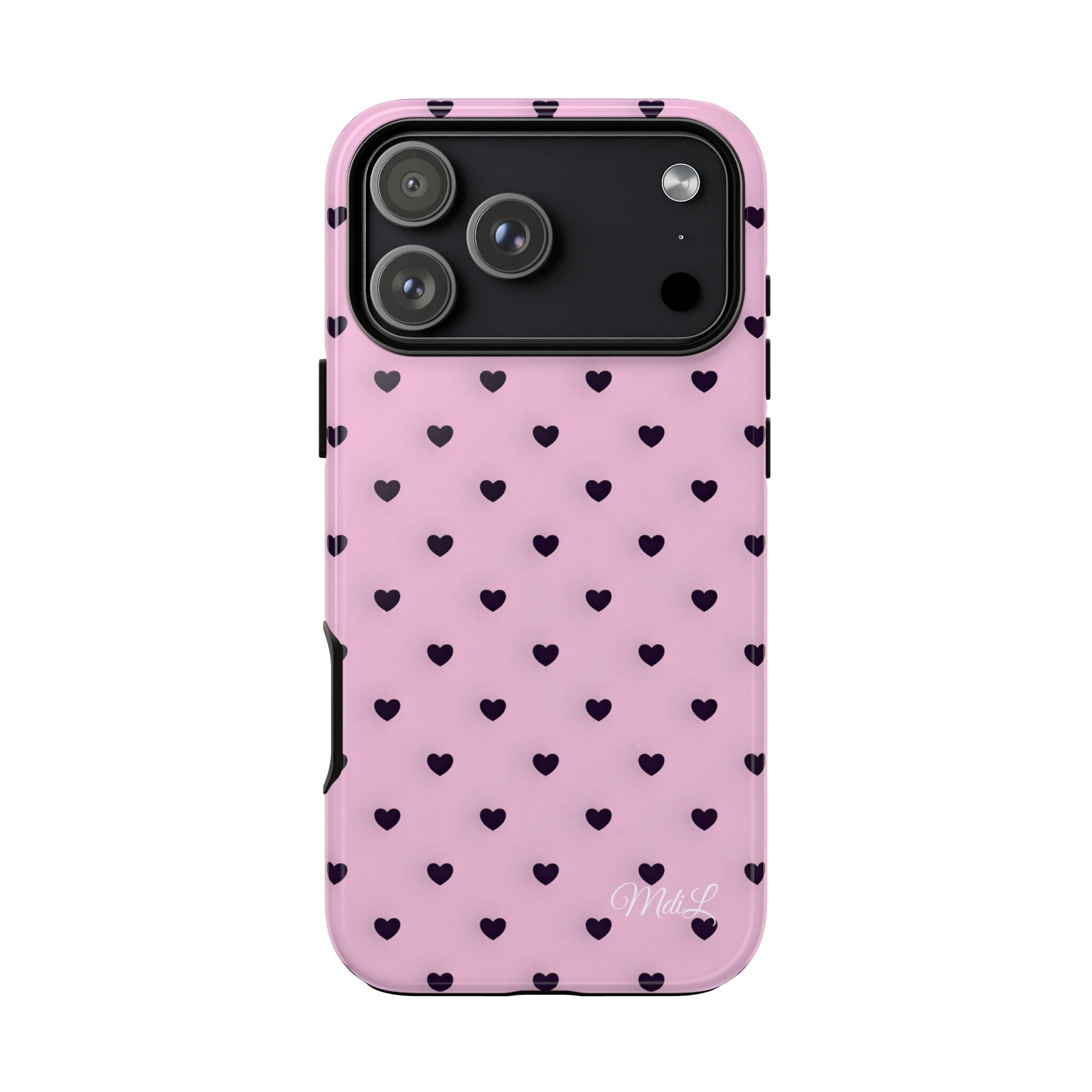 Dotted Hearts | Pink - Mare di Luna