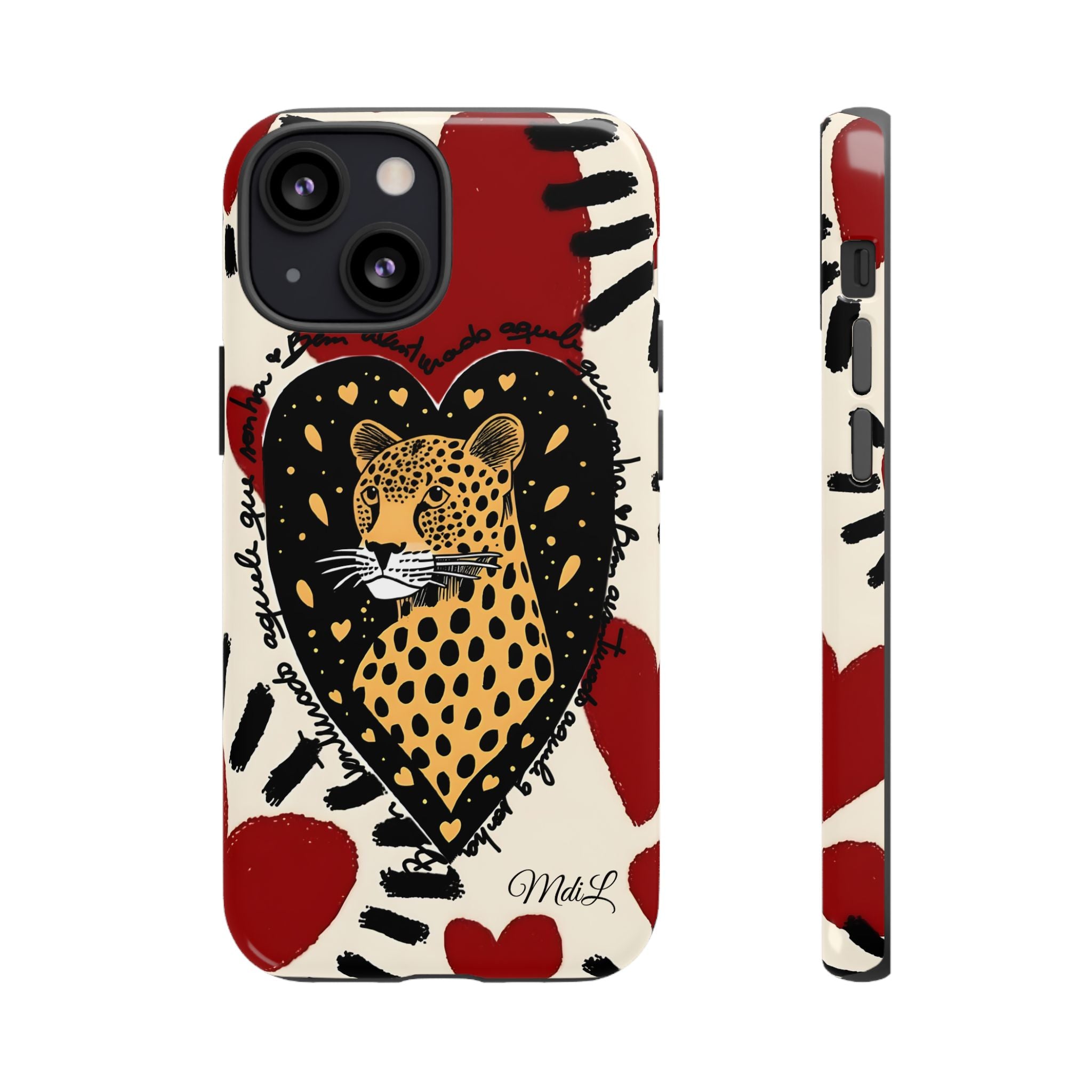 Leopard | Red Hearts - Mare di Luna