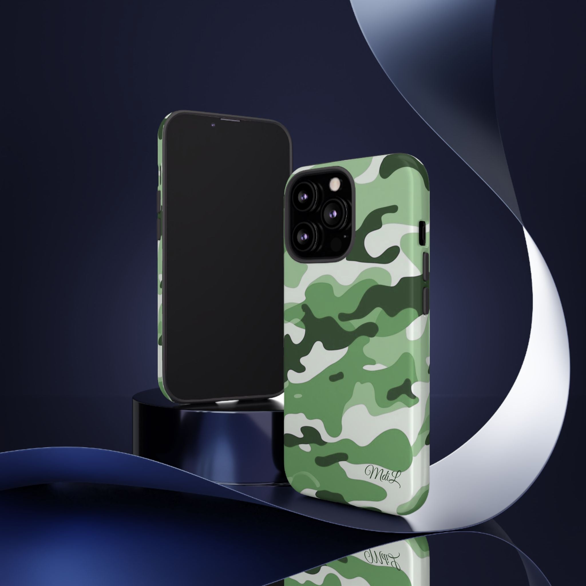 Mint Camo iPhone Case