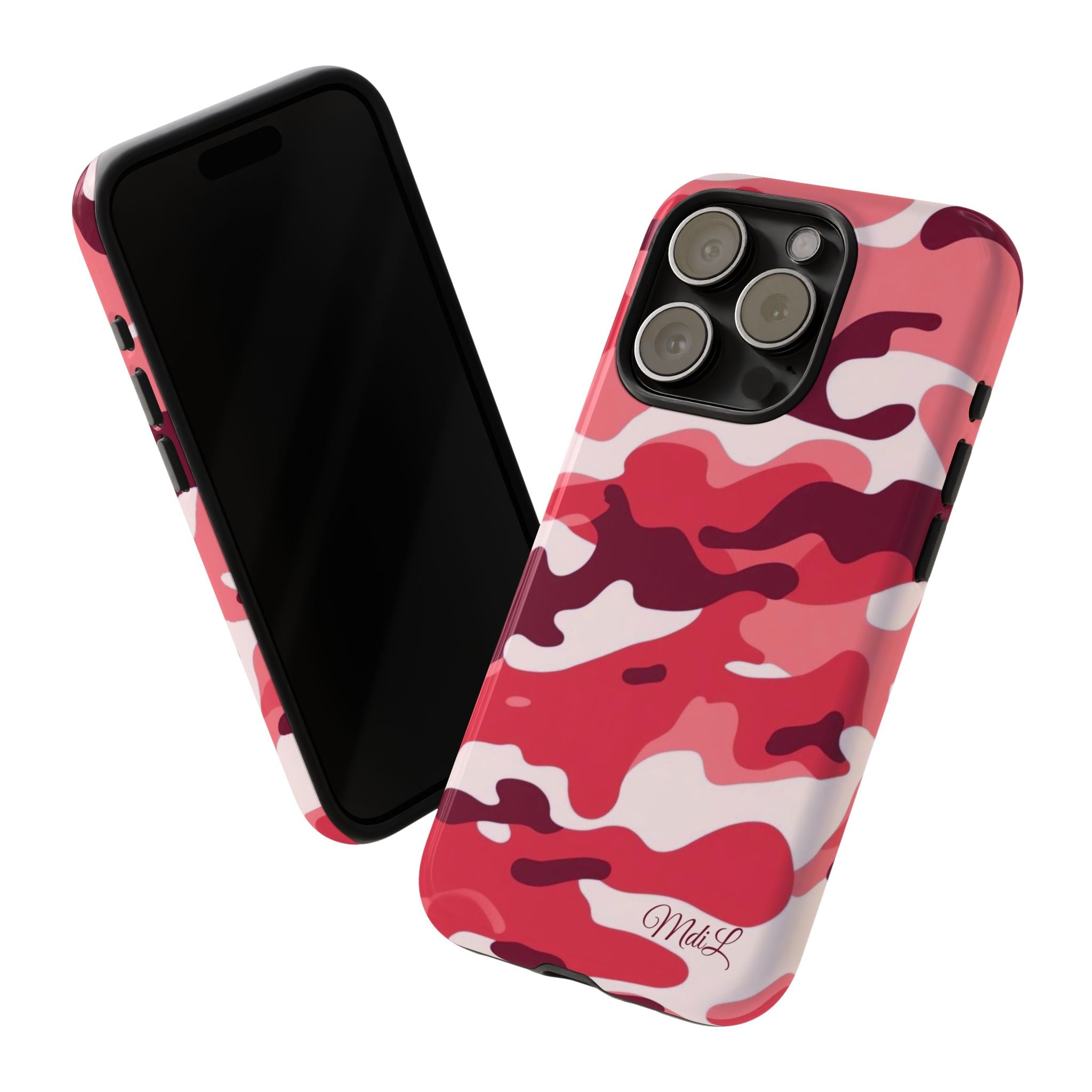 Red Camo iPhone Case