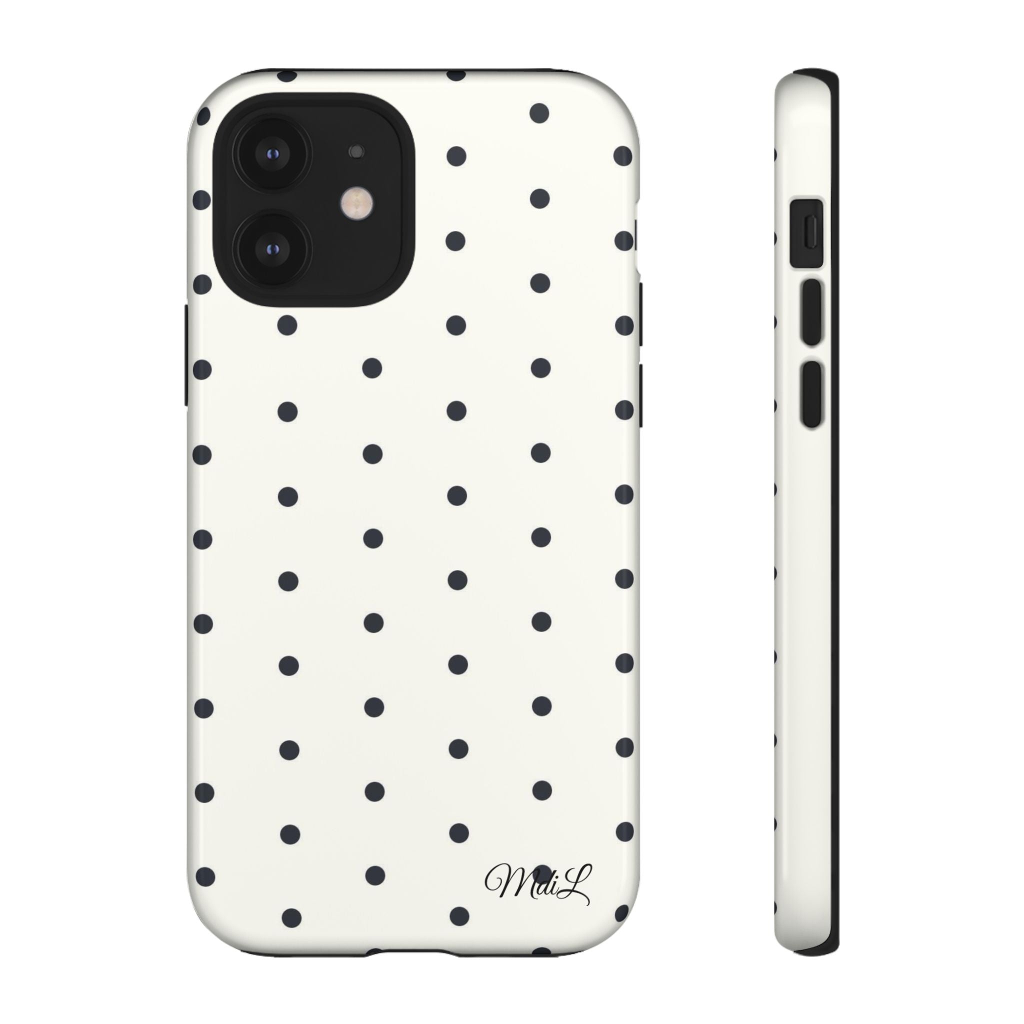 Polka Dots | Black and White - Mare di Luna