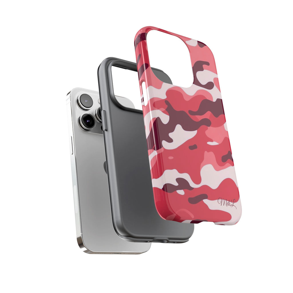 Red Camo iPhone Case
