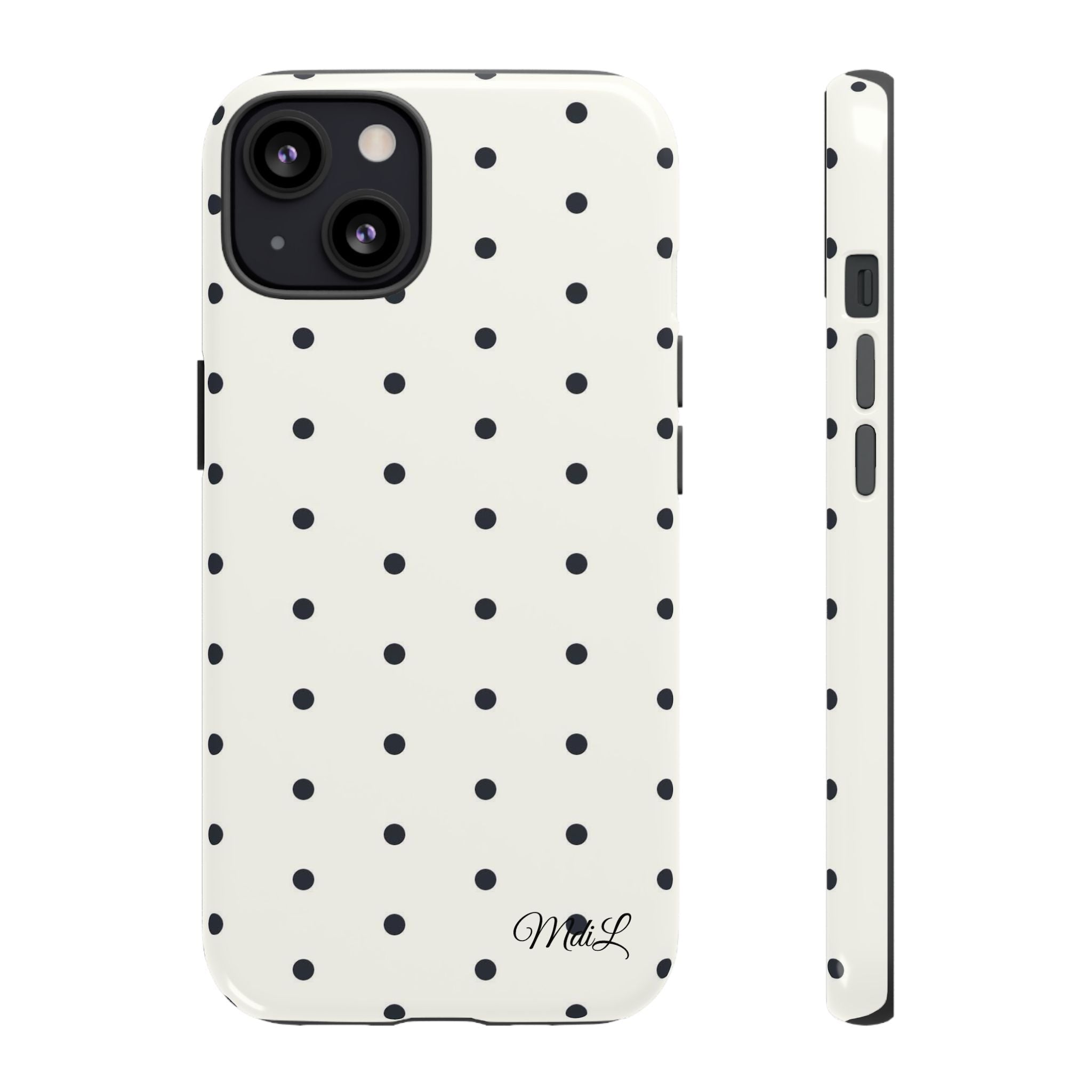 Polka Dots | Black and White - Mare di Luna