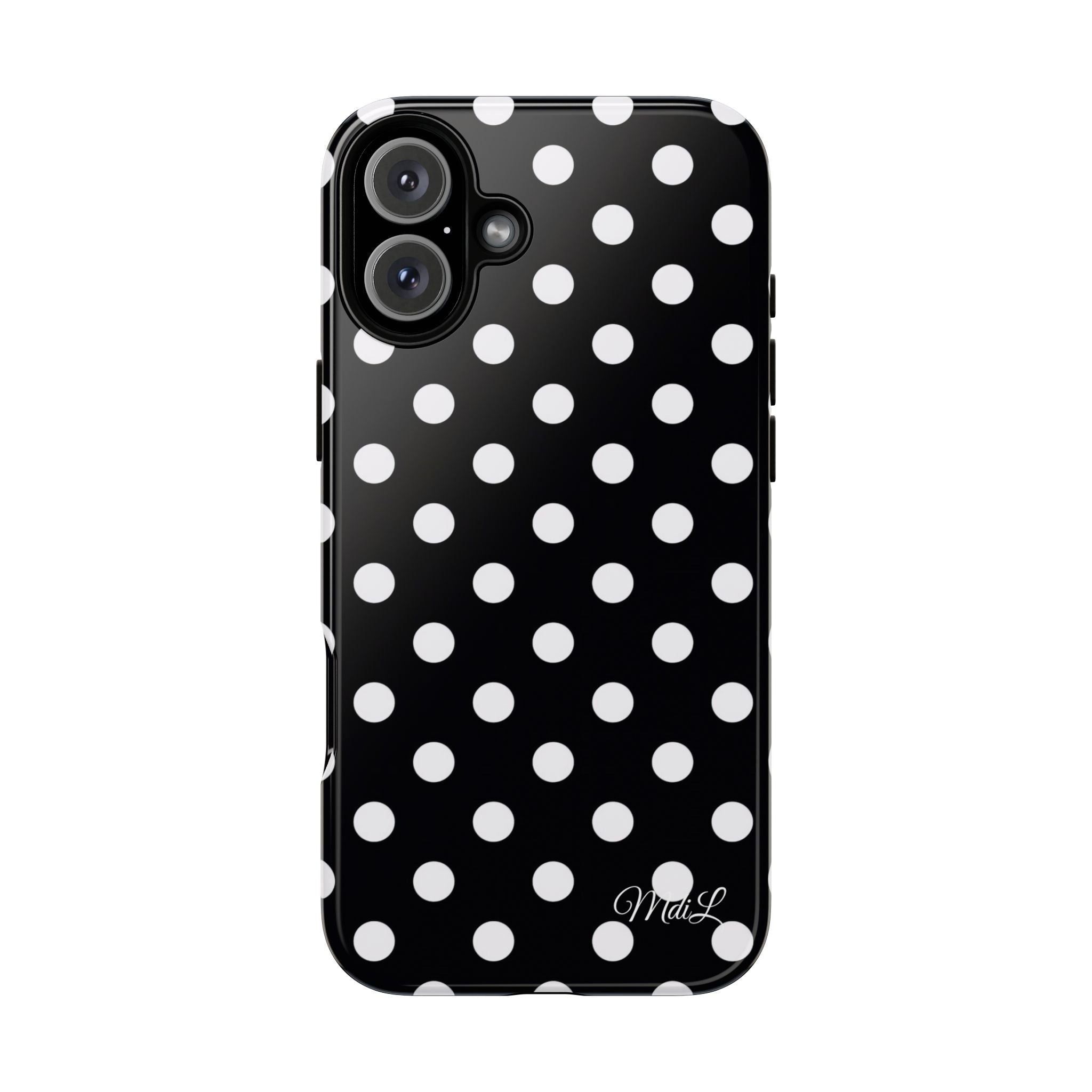 Polka Dots | White and Black - Mare di Luna