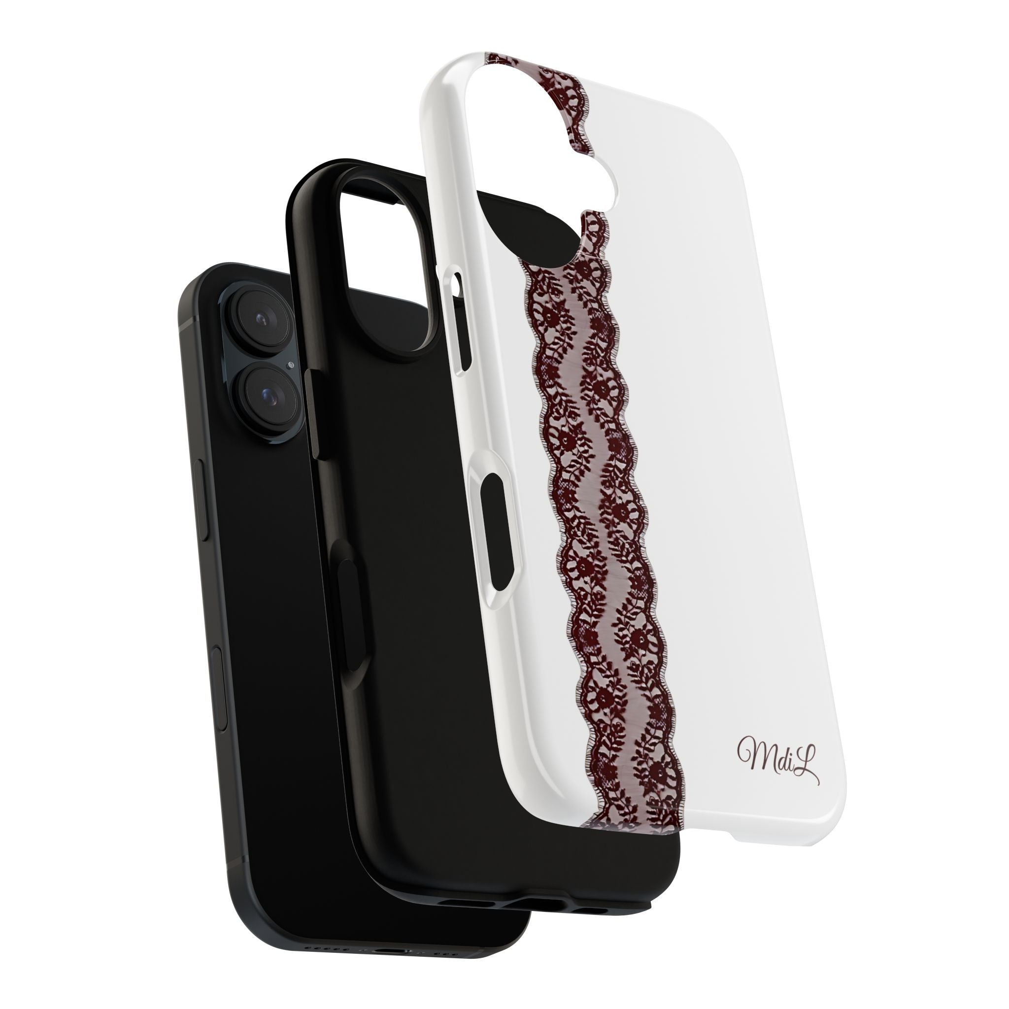 Lace | Red and White - Mare di Luna