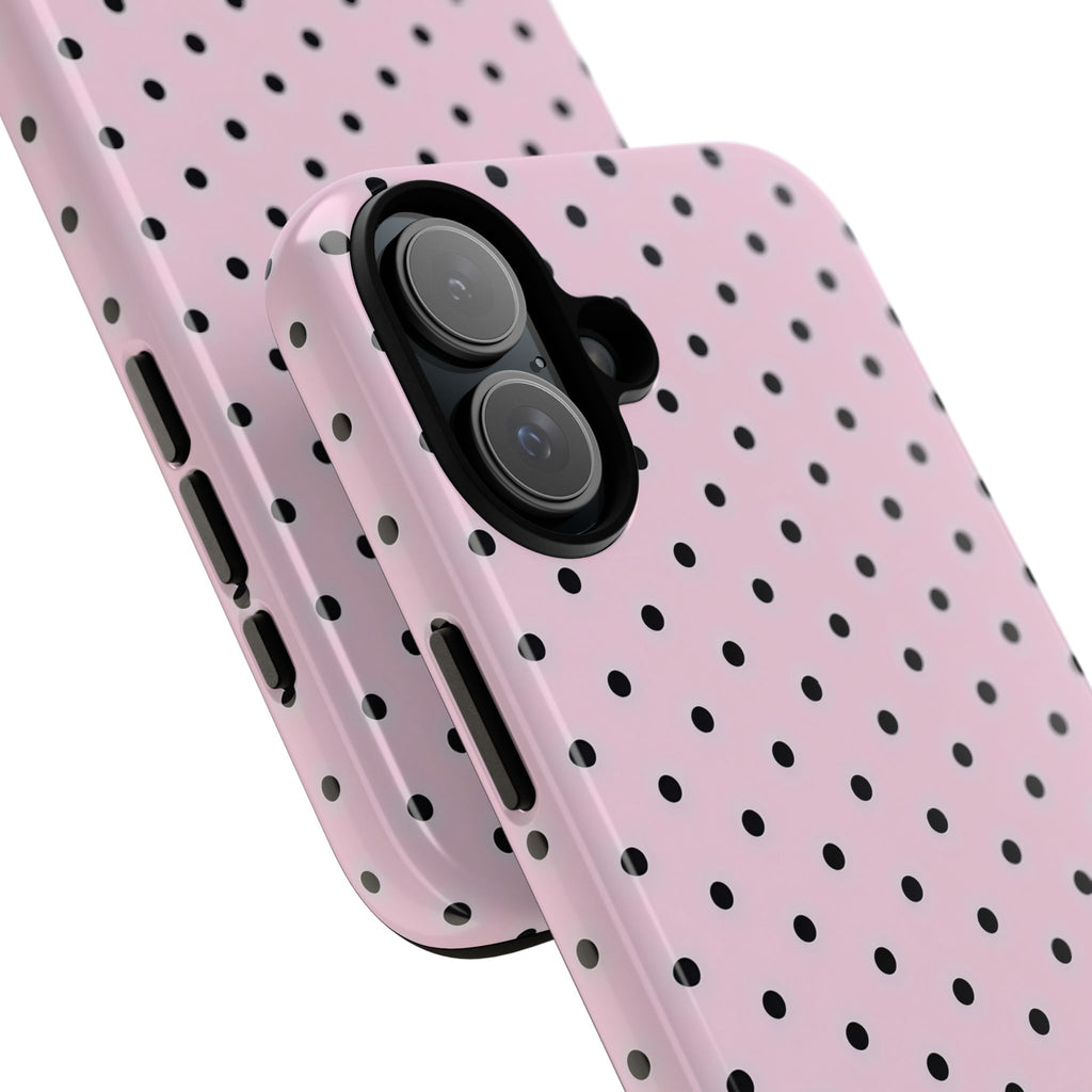 Polka Dots | Pink and Black - Mare di Luna