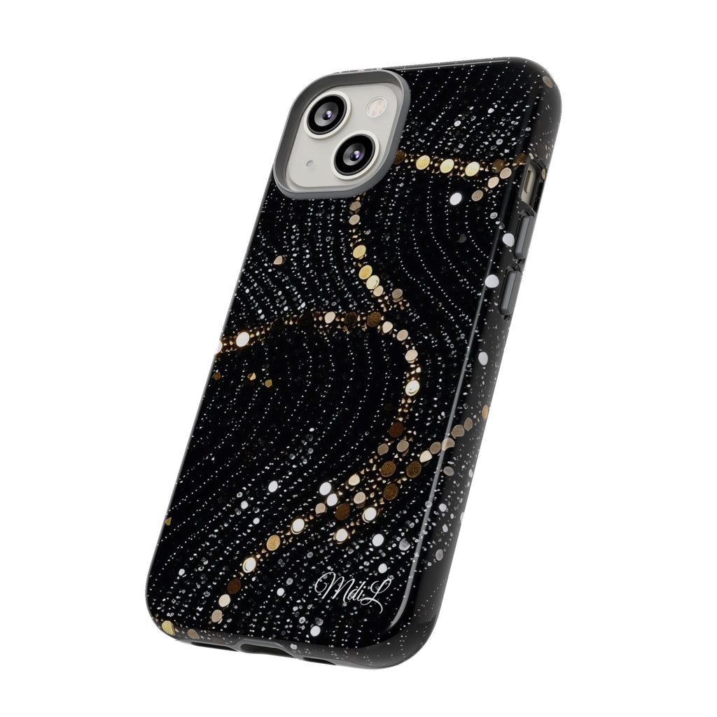 Sequin | Black and Gold - Mare di Luna