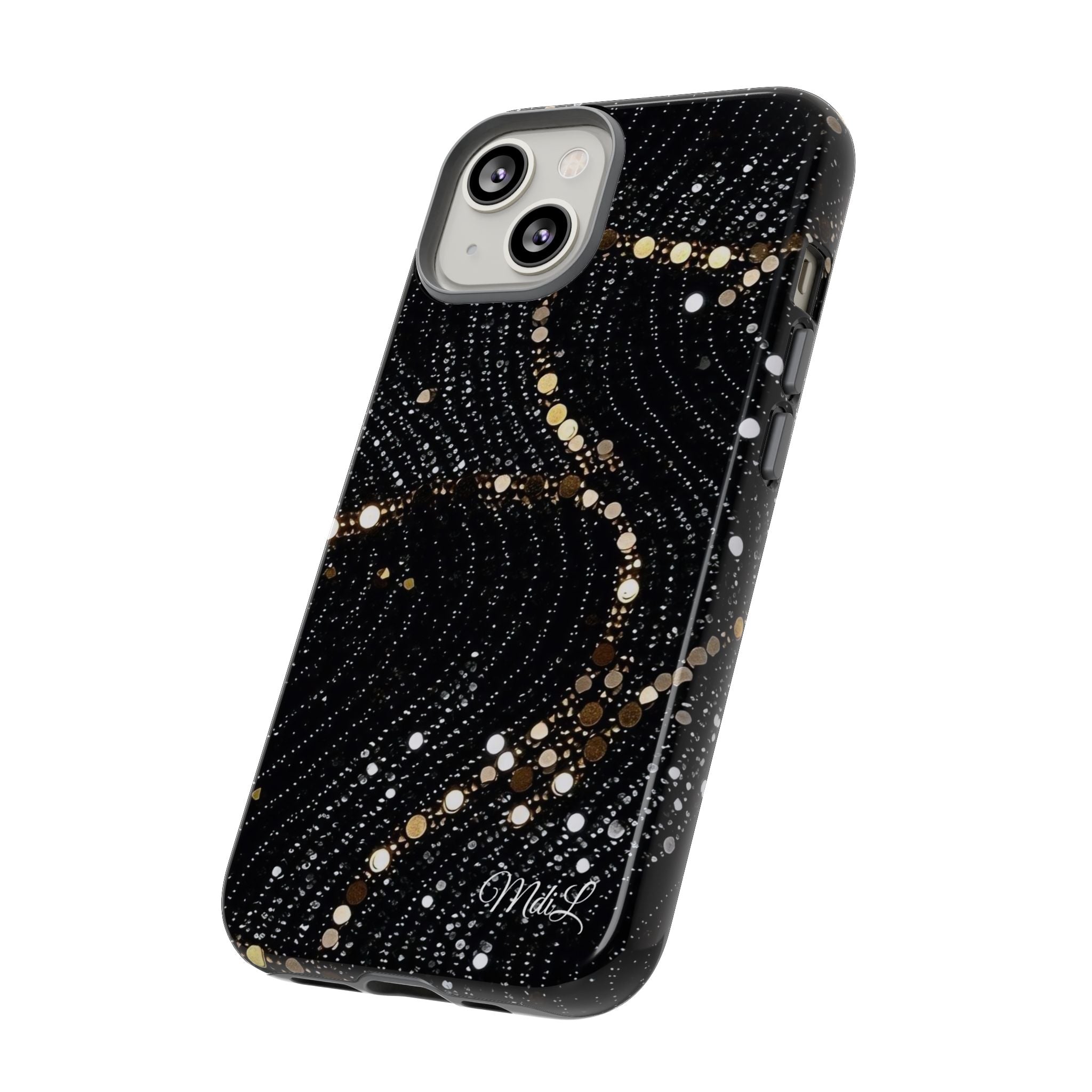 Sequin | Black and Gold - Mare di Luna