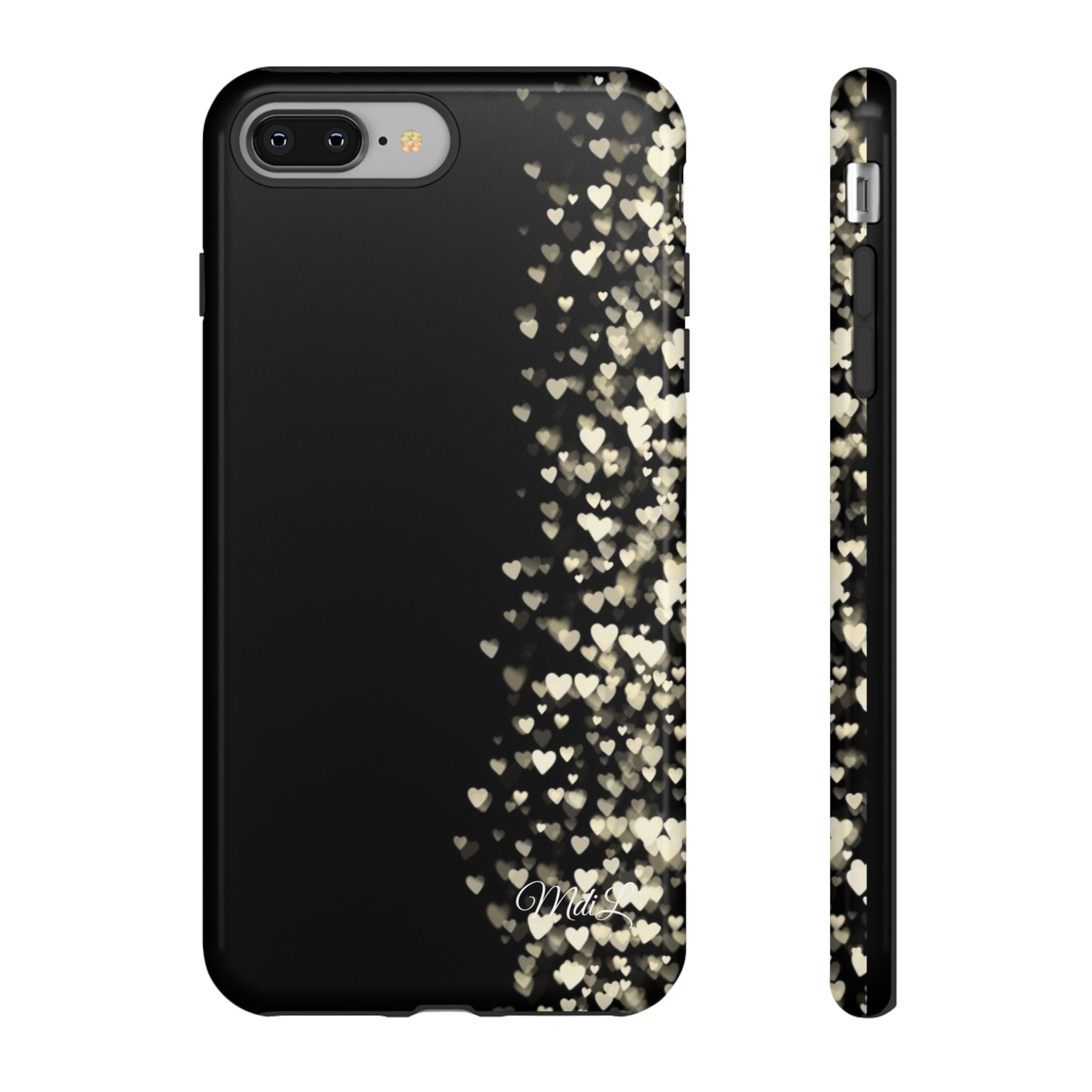 Golden Hearts | Black - Mare di Luna