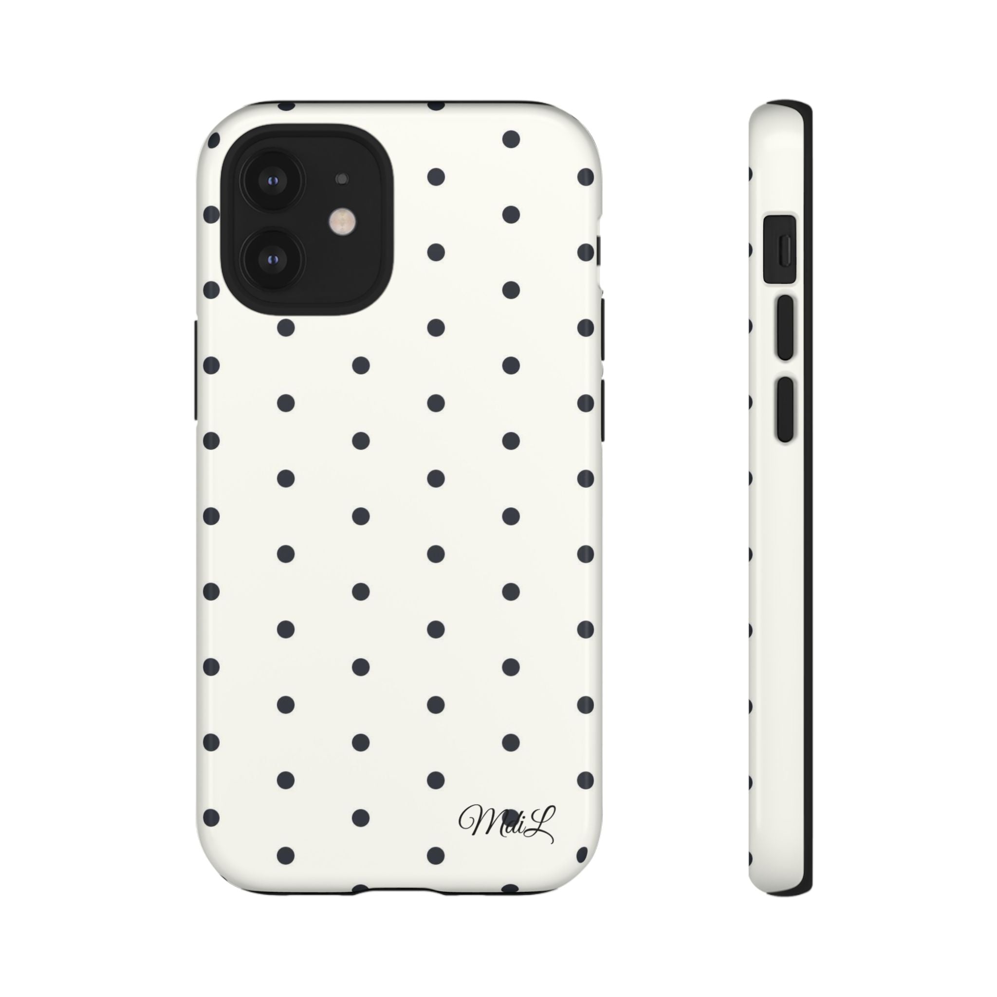 Polka Dots | Black and White - Mare di Luna