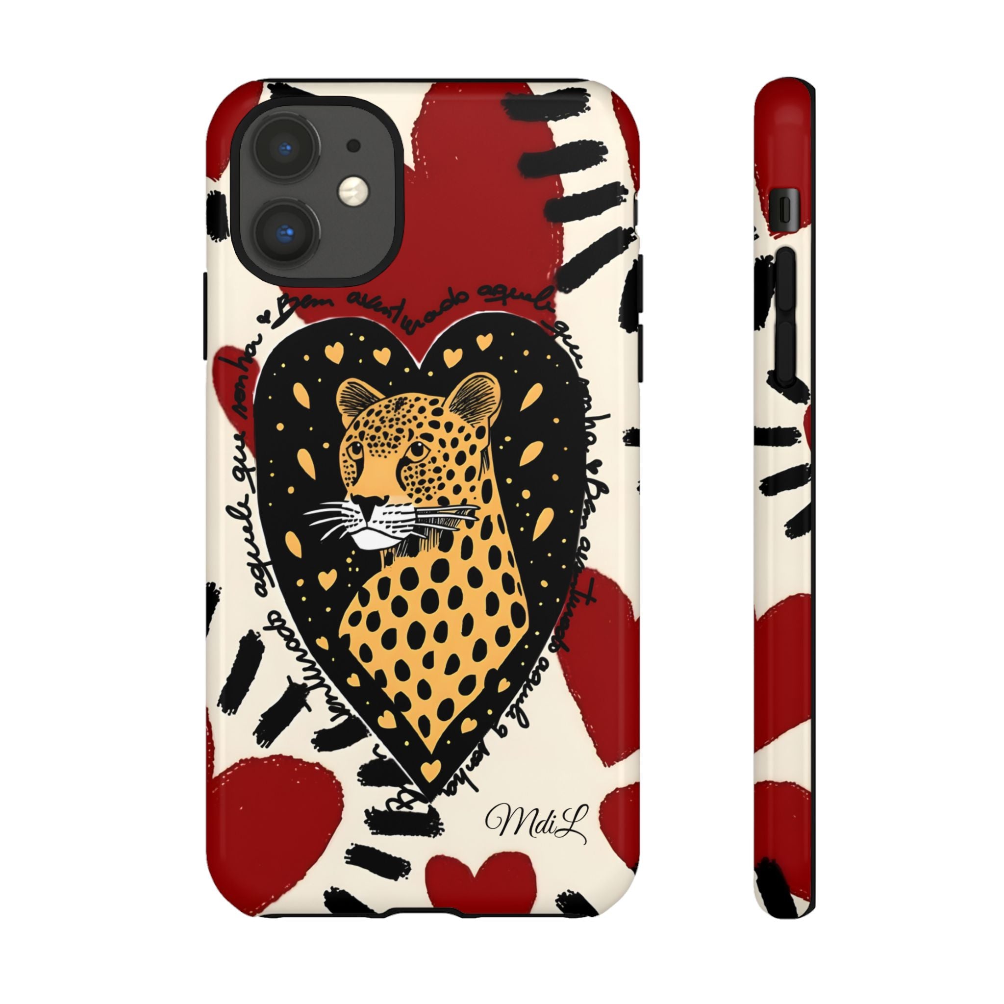 Leopard | Red Hearts - Mare di Luna