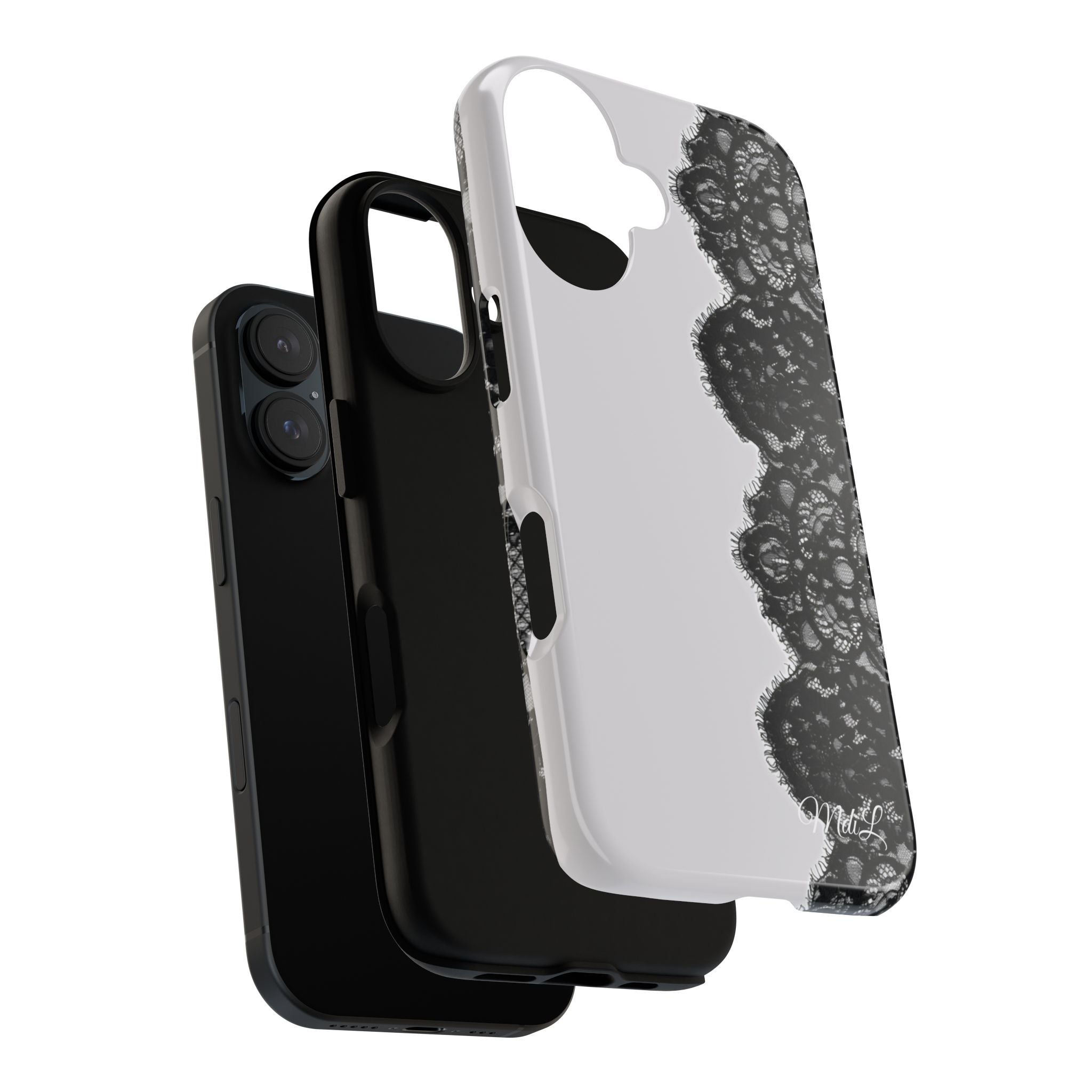 Lace | Black and White - Mare di Luna