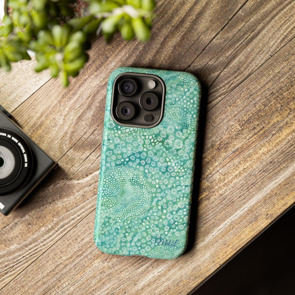 Teal Florals