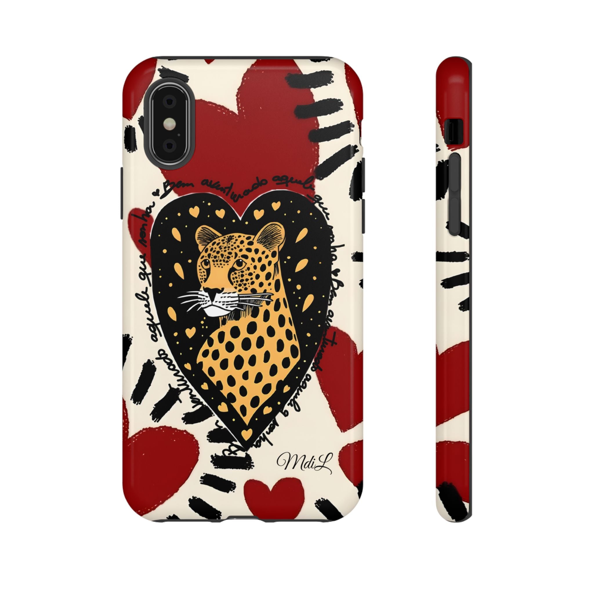 Leopard | Red Hearts - Mare di Luna