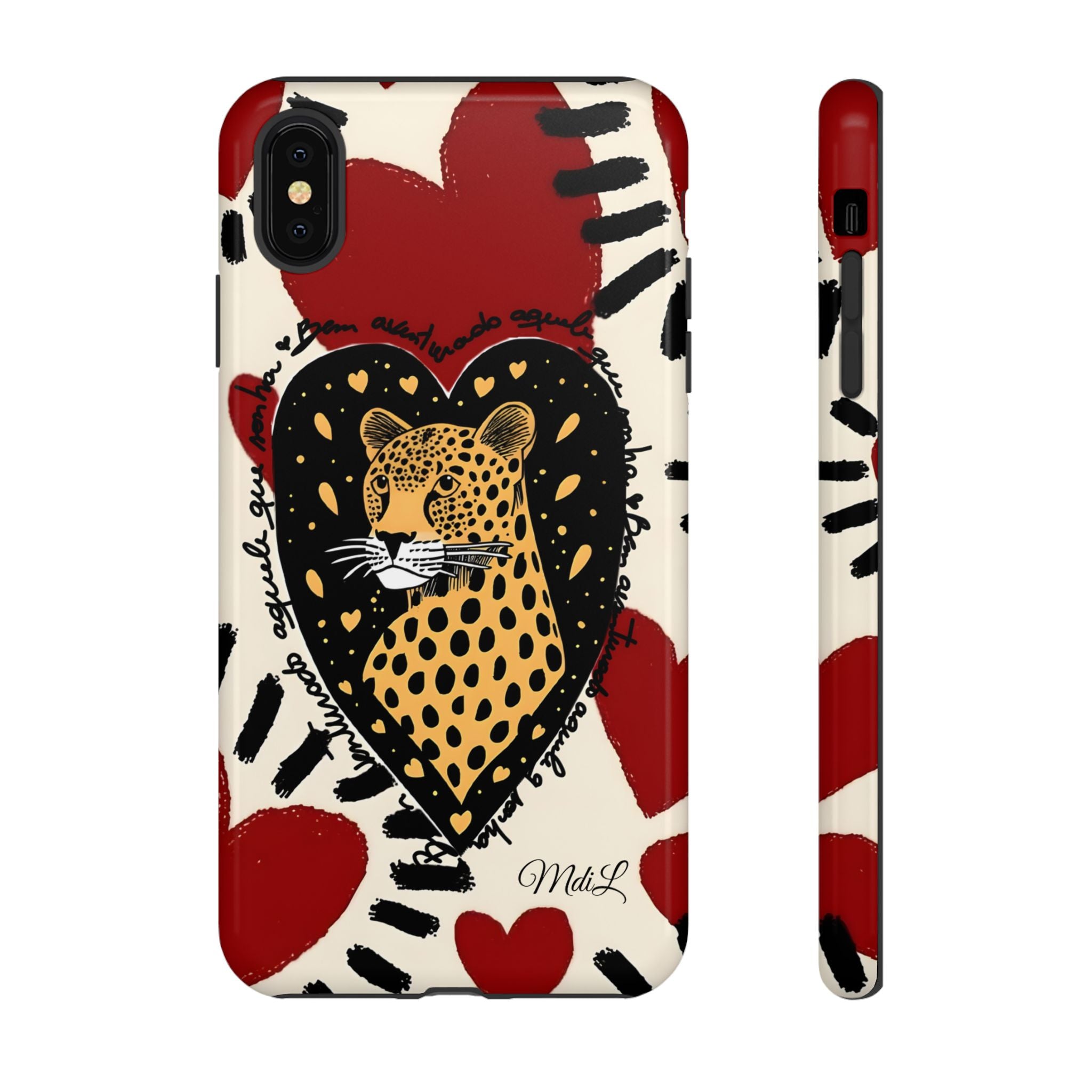 Leopard | Red Hearts - Mare di Luna