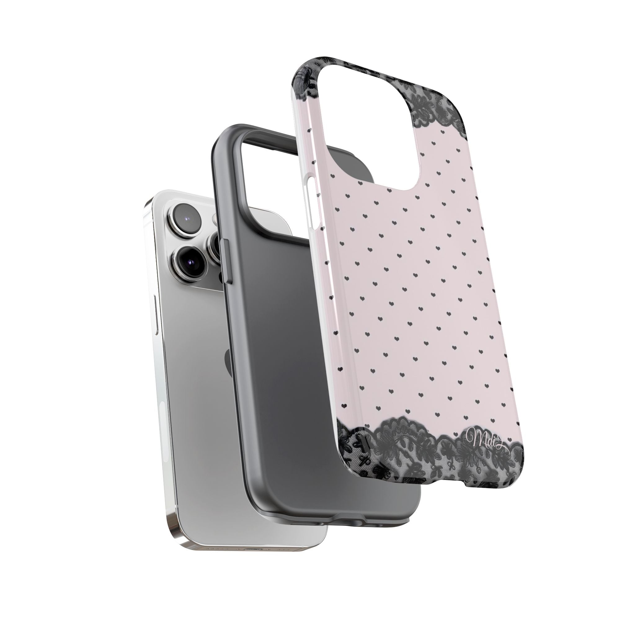 Love Lace | Black and Pink - Mare di Luna