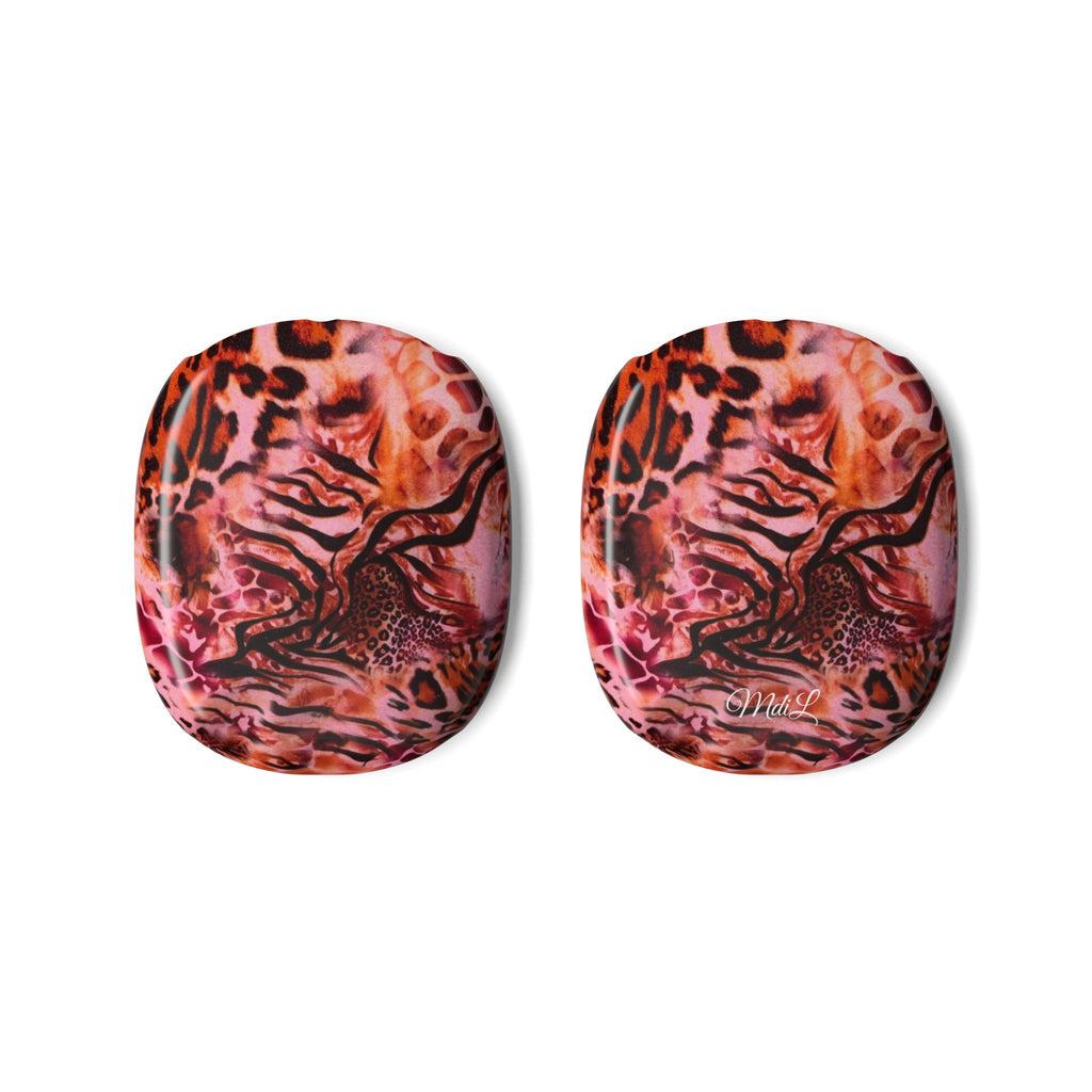 Animal Print Coral AirPods Max Case