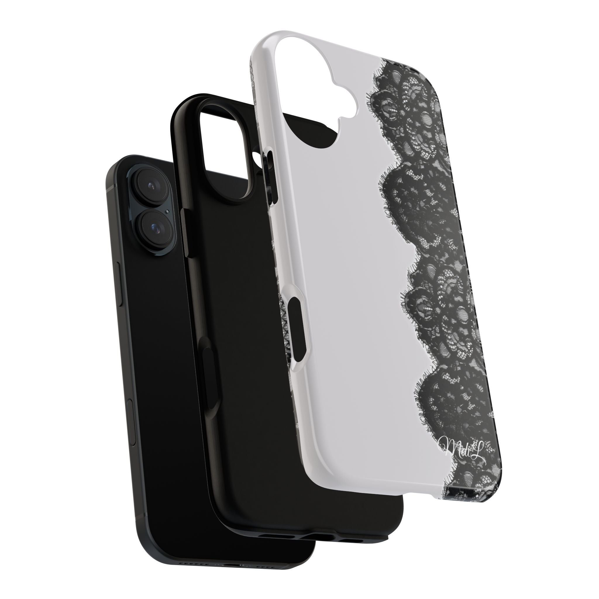 Lace | Black and White - Mare di Luna