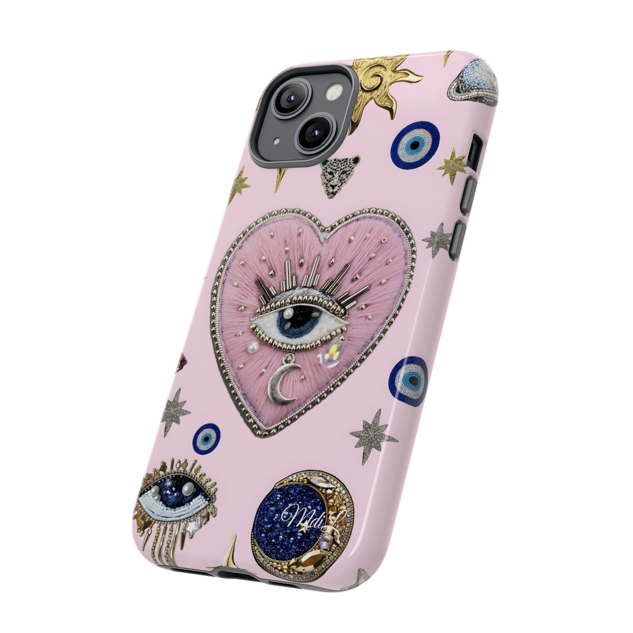 Evil Eye | Pink Heart - Mare di Luna