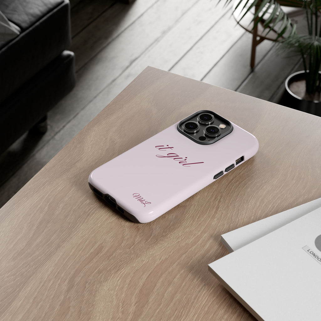It girl iPhone Case