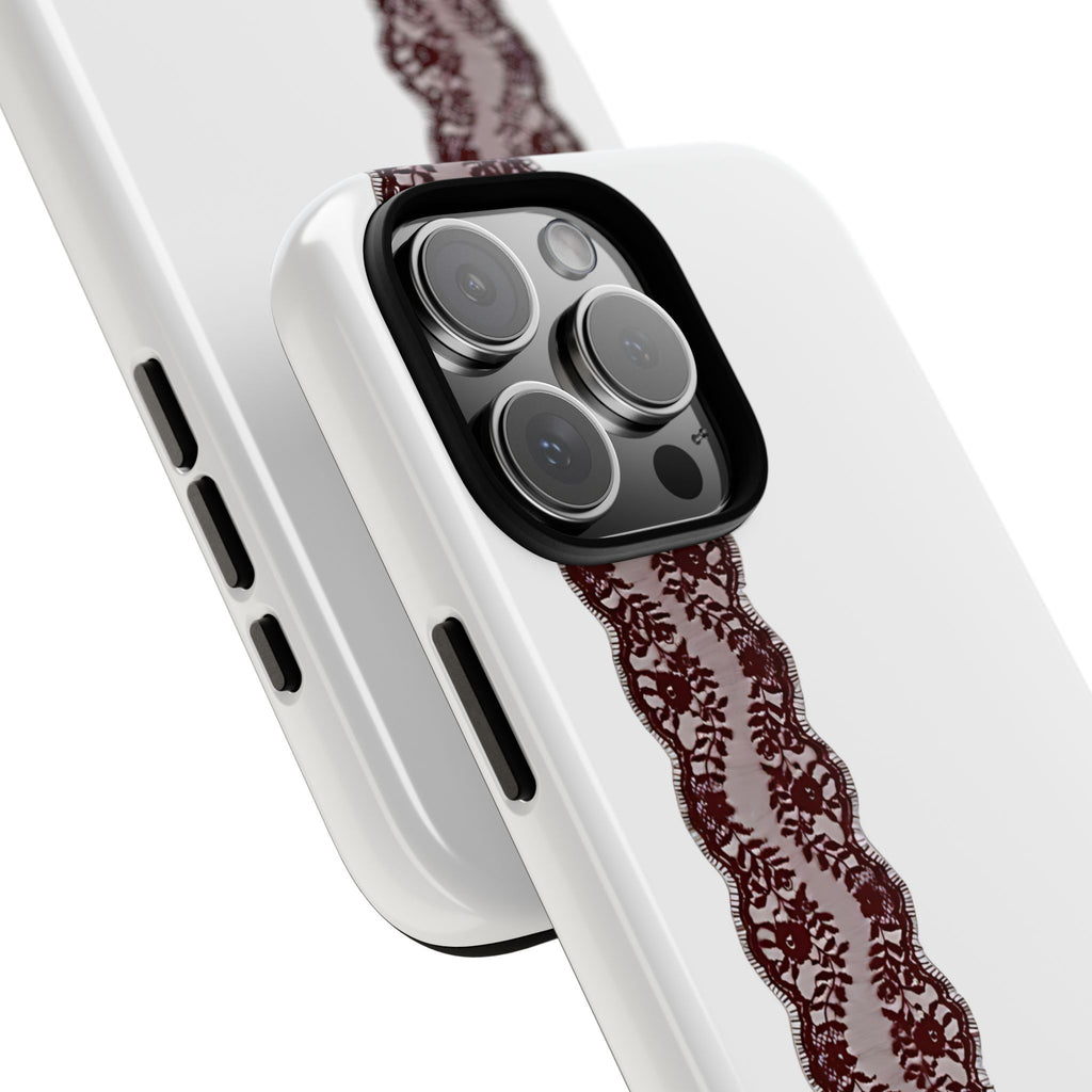 Lace | Red and White - Mare di Luna