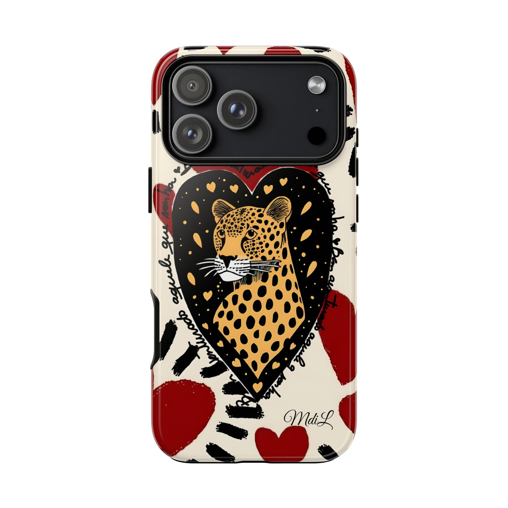 Leopard | Red Hearts - Mare di Luna
