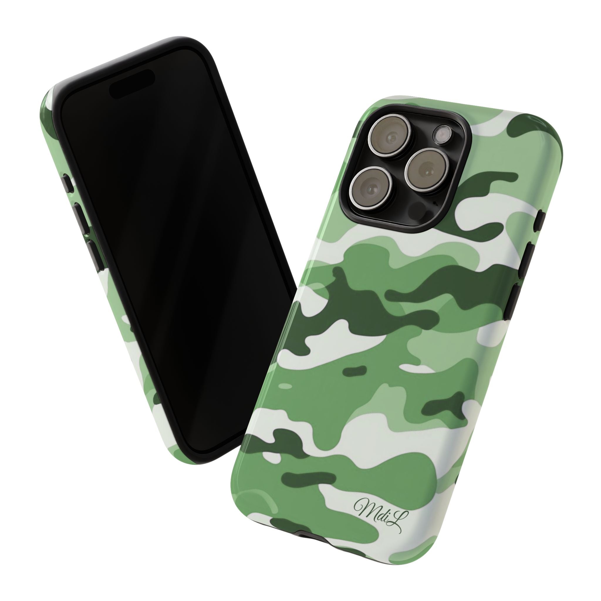 Mint Camo iPhone Case
