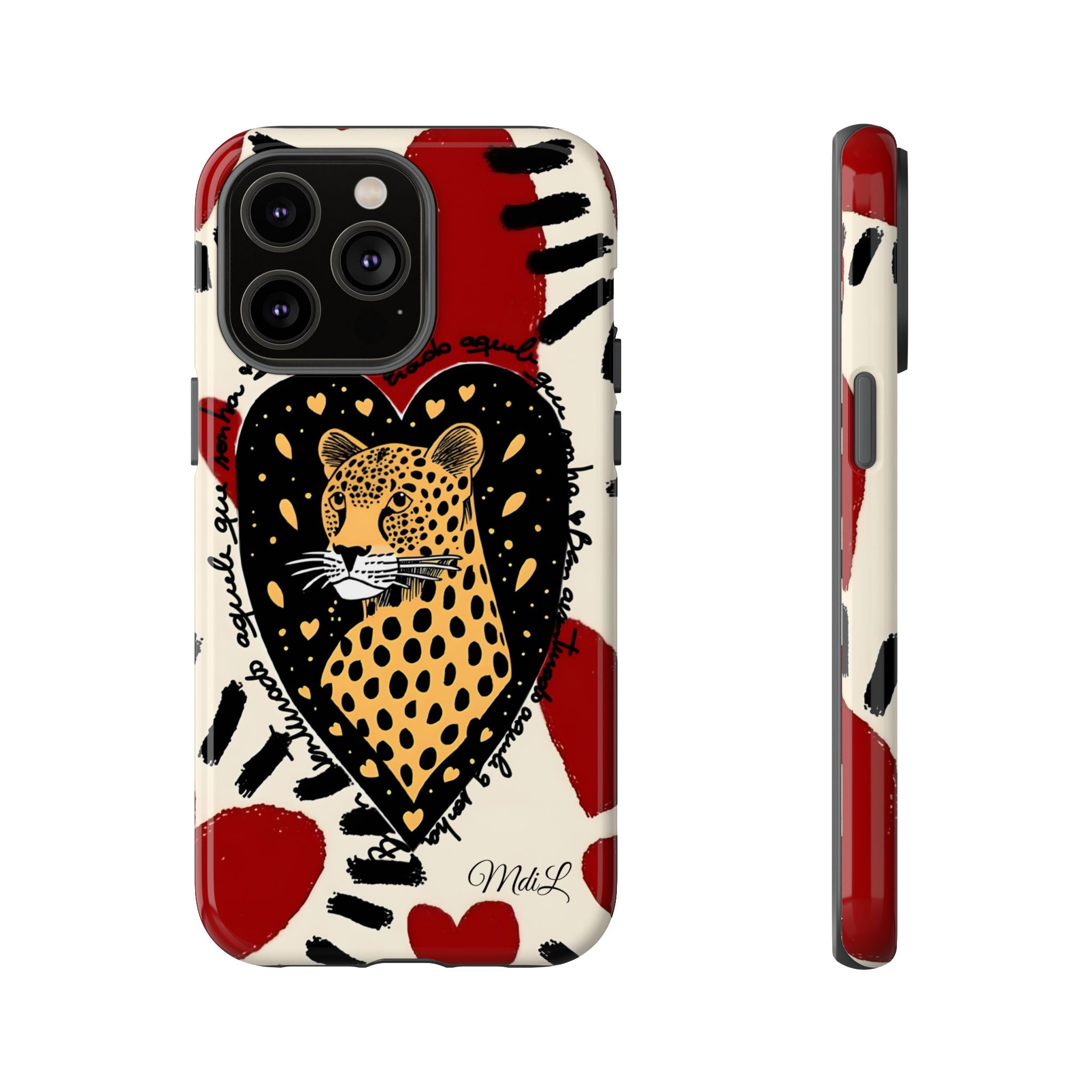 Leopard | Red Hearts - Mare di Luna